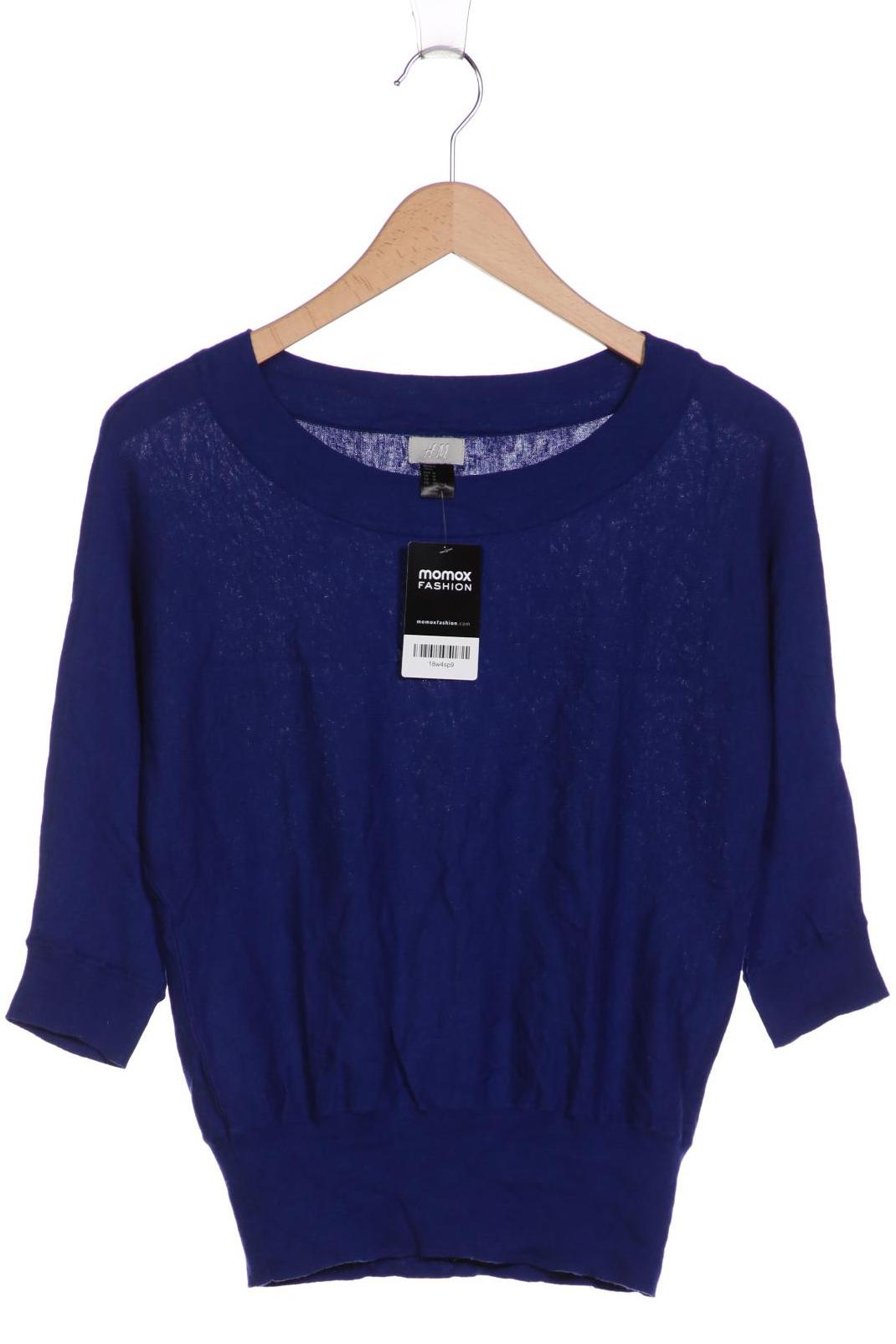 

H&M Damen Pullover, marineblau, Gr. 38