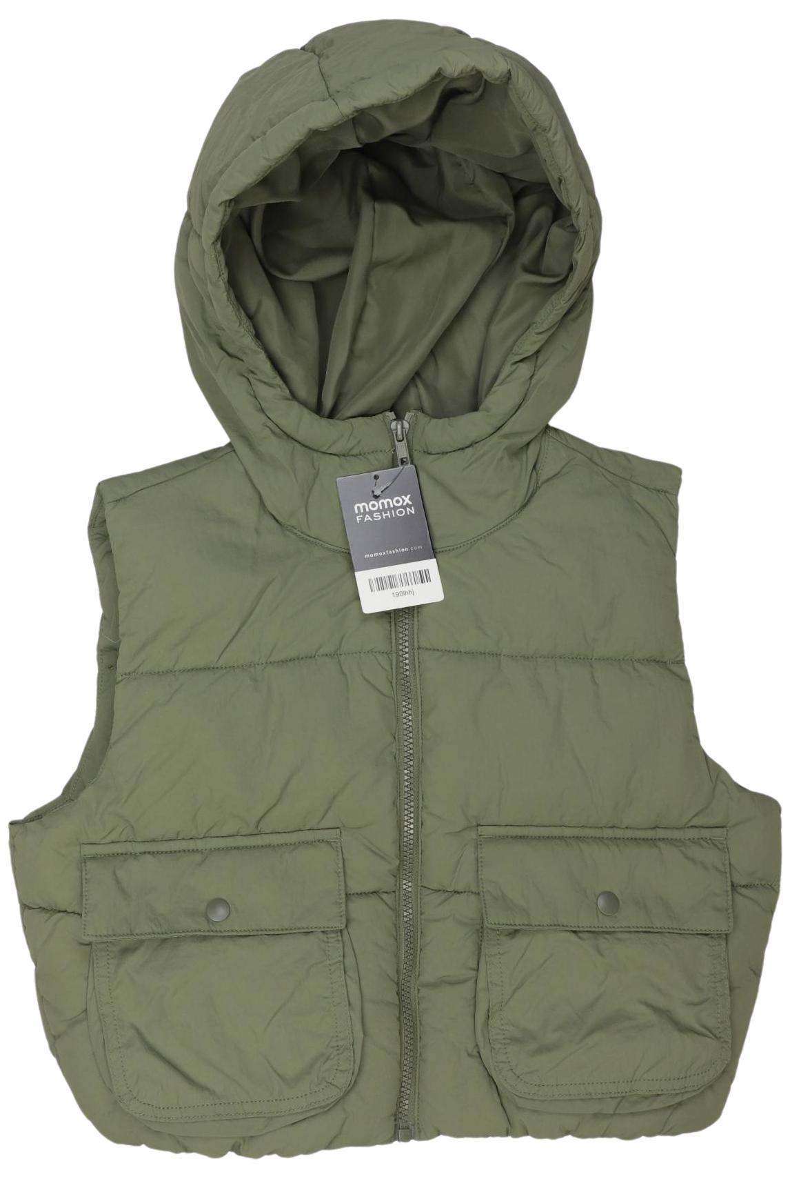 

H&M Damen Weste, grün, Gr. 32