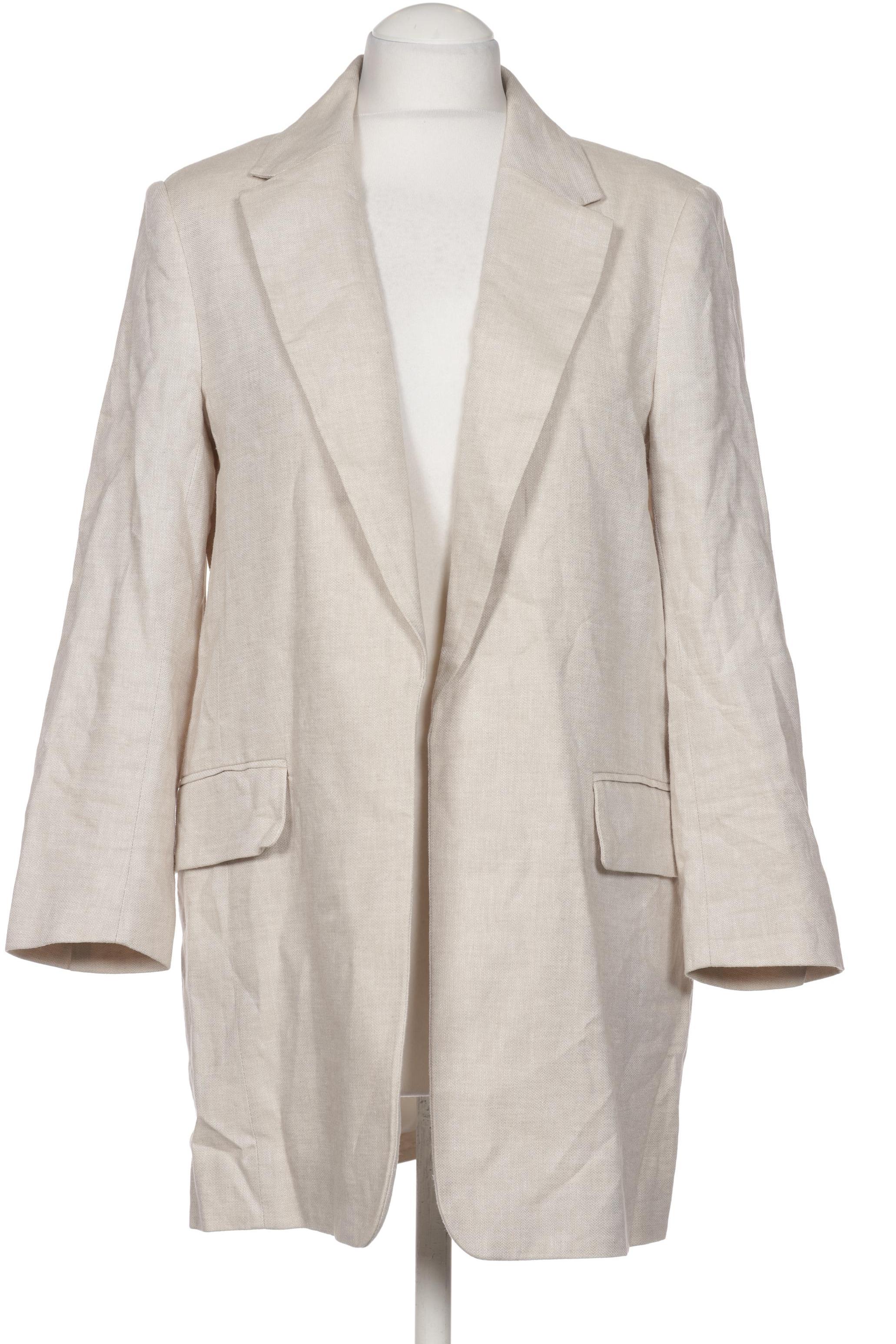 

H&M Damen Blazer, cremeweiß, Gr. 36