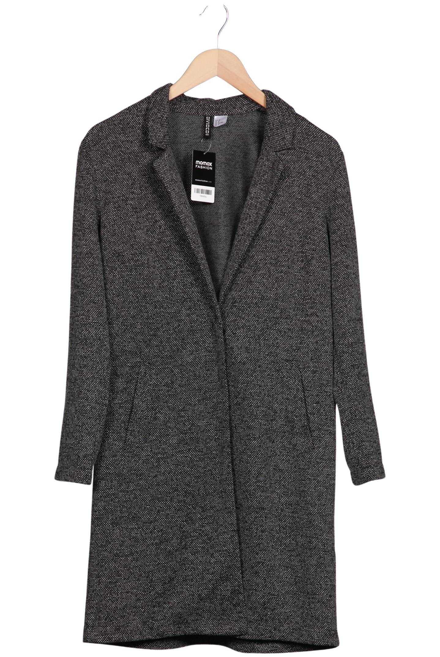

H&M Damen Mantel, grau, Gr. 38