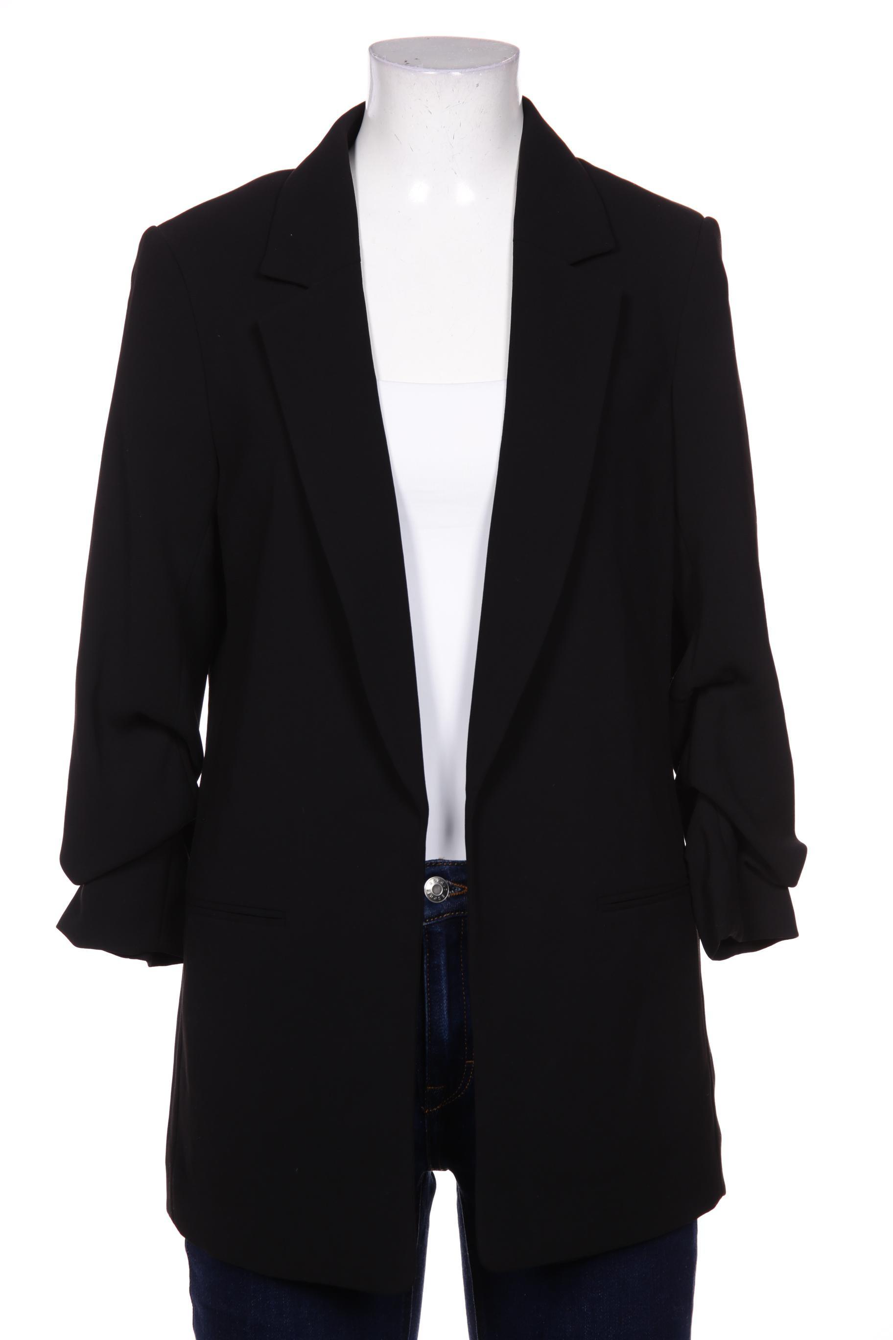 

H&M Damen Blazer, schwarz, Gr. 38