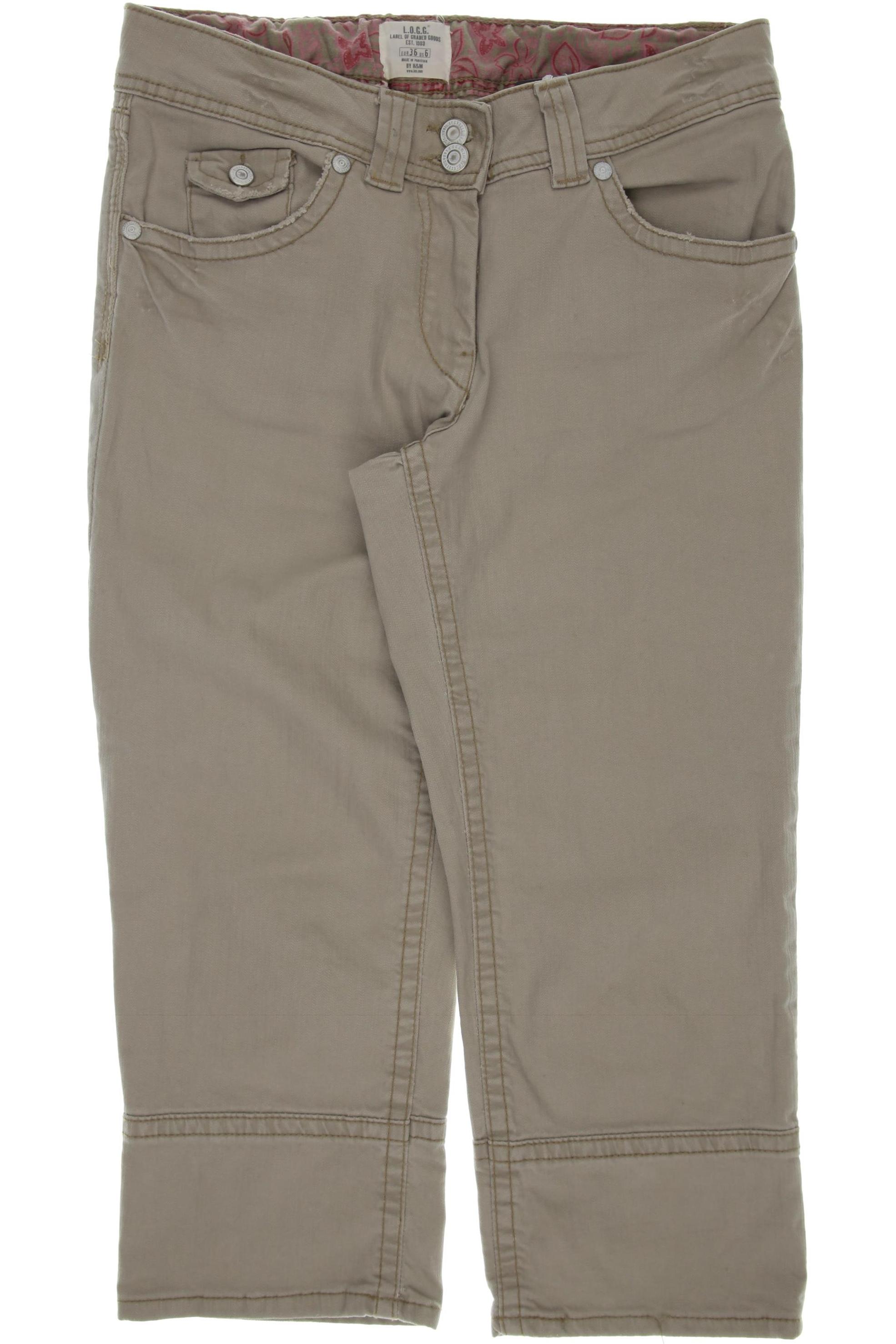 

H&M Damen Jeans, beige, Gr. 36