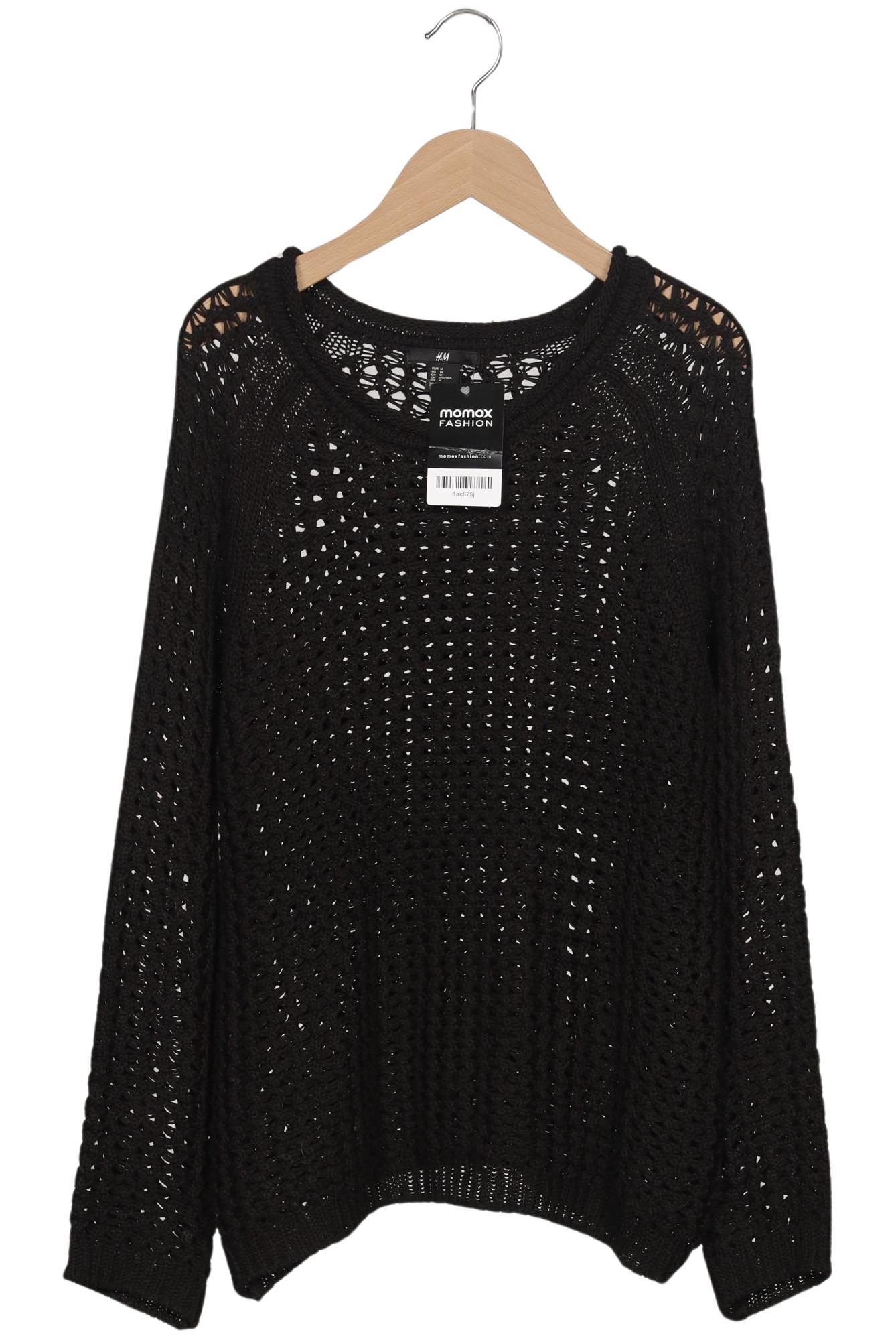 

H&M Damen Pullover, schwarz, Gr. 38