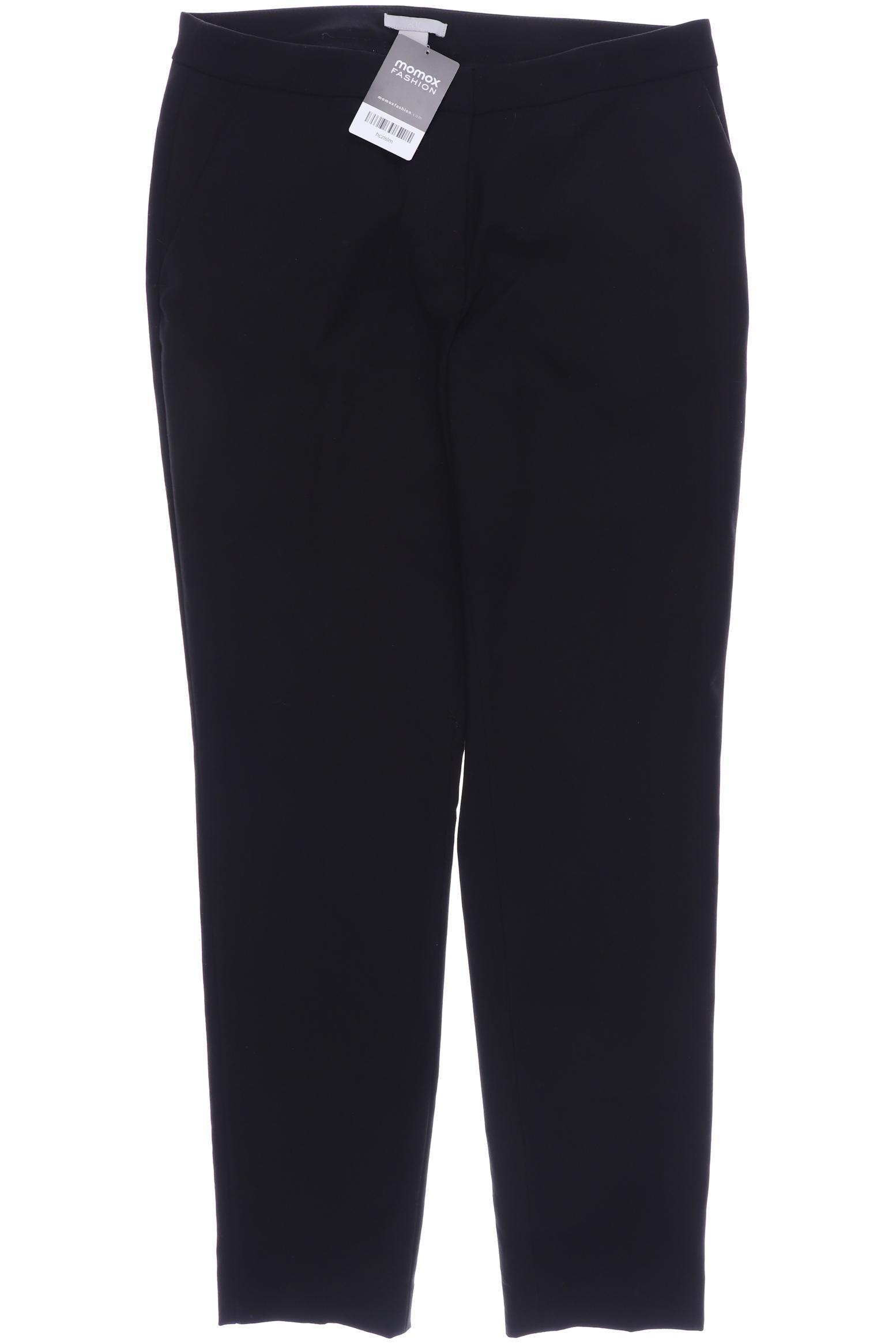 

H&M Damen Stoffhose, schwarz, Gr. 38