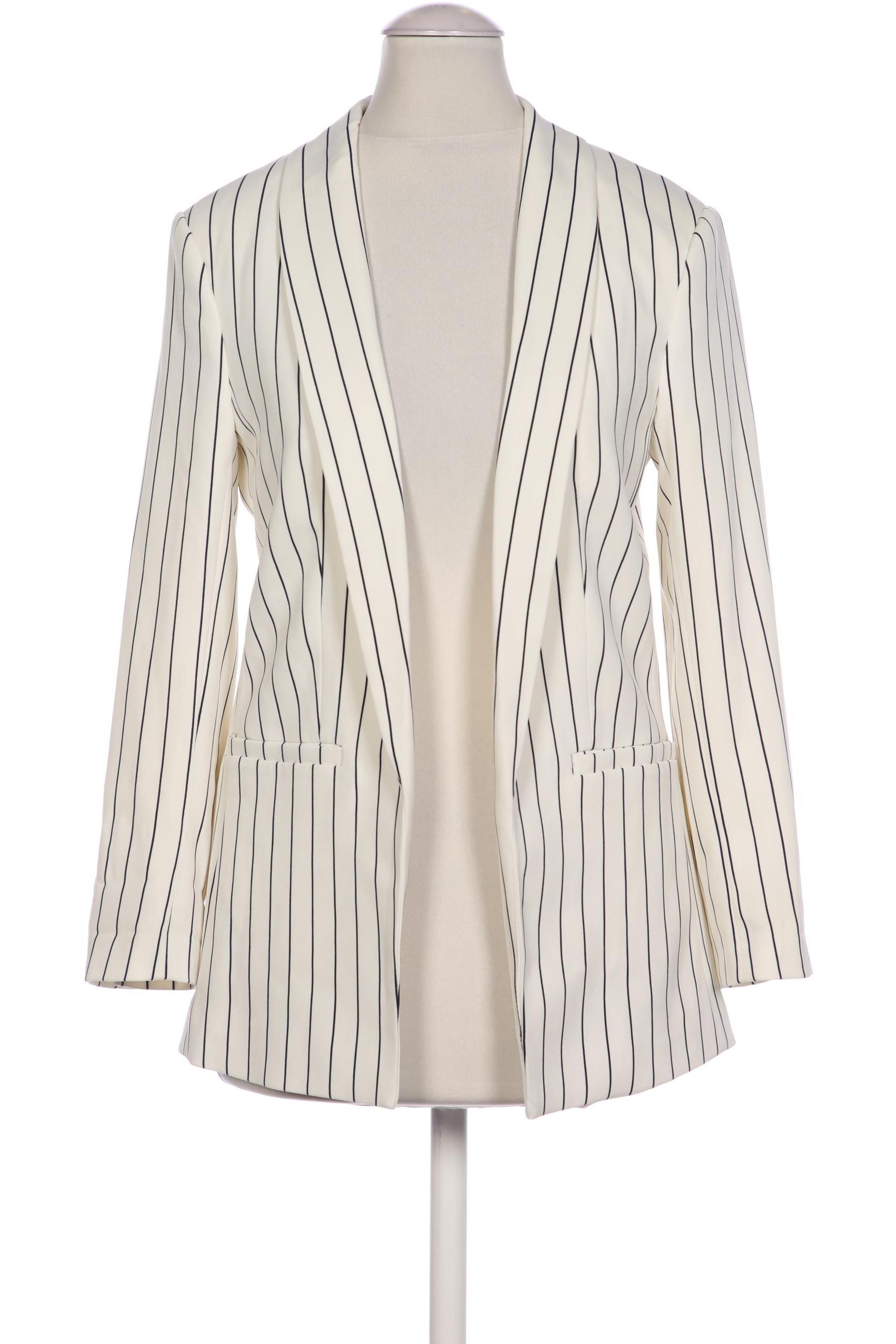 

H&M Damen Blazer, weiß, Gr. 34