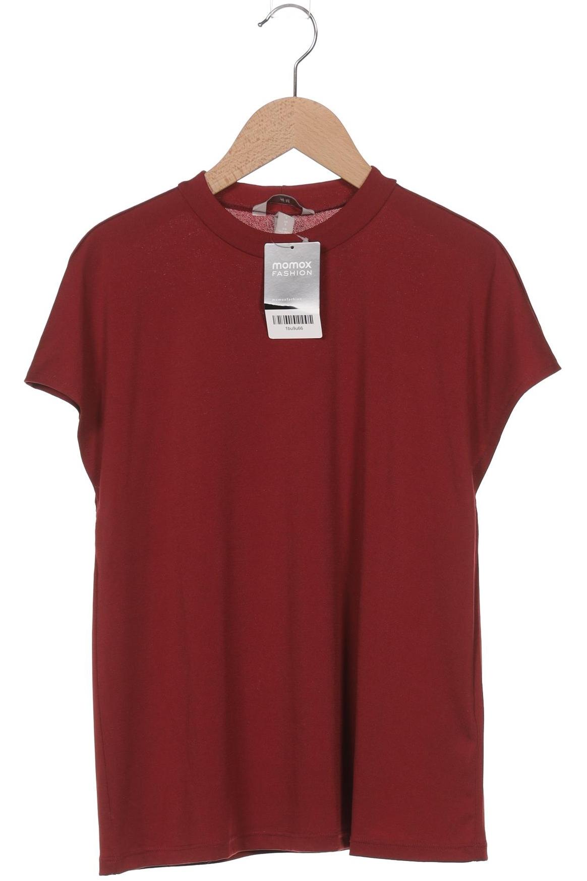

H&M Damen T-Shirt, rot, Gr. 36