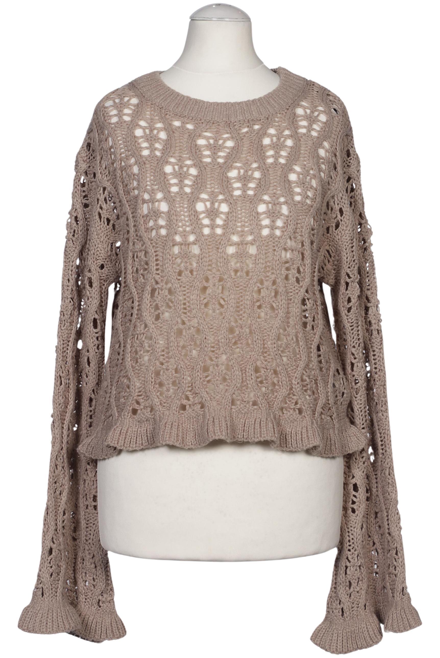 

H&M Damen Pullover, beige, Gr. 36