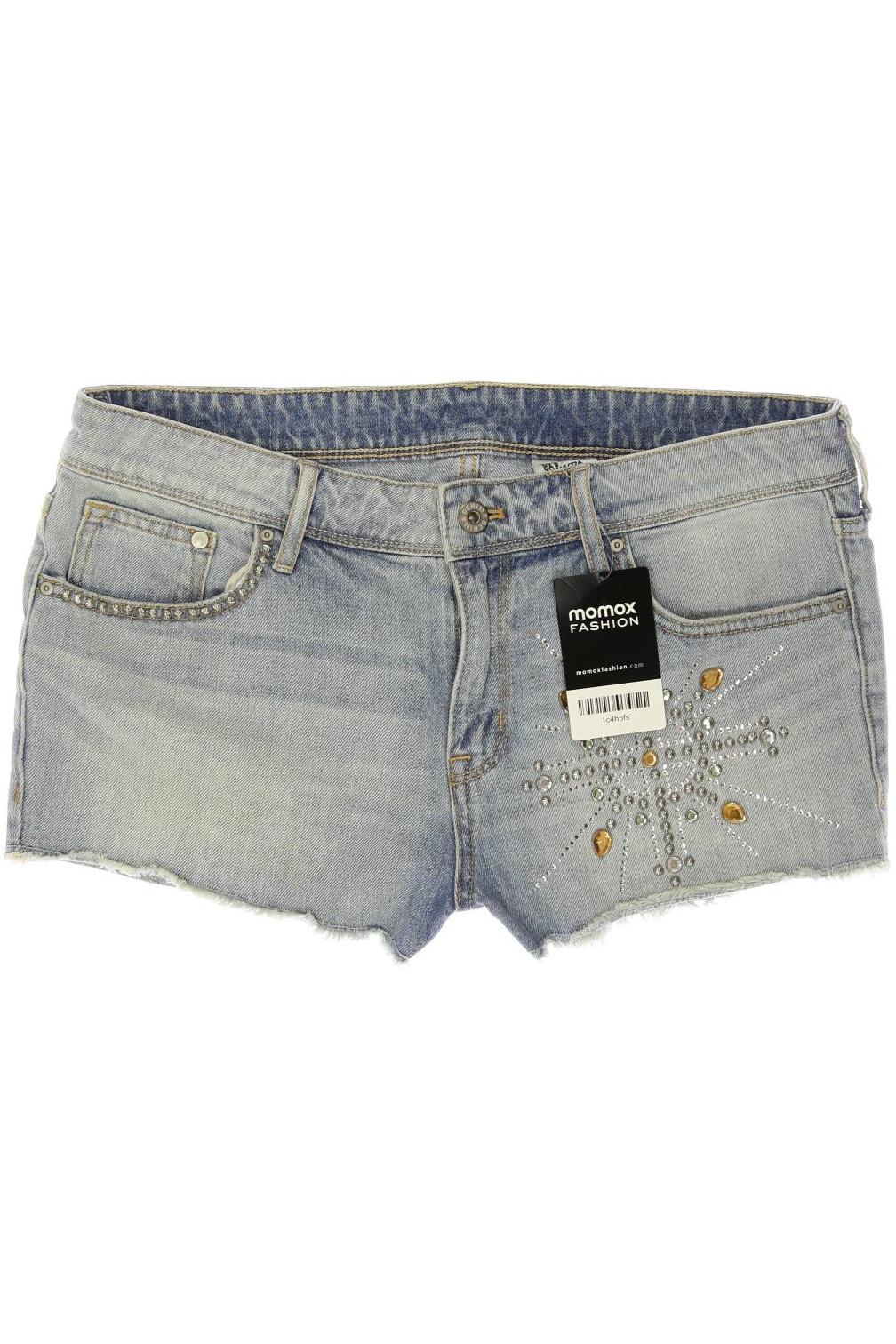 

H&M Damen Shorts, hellblau, Gr. 38