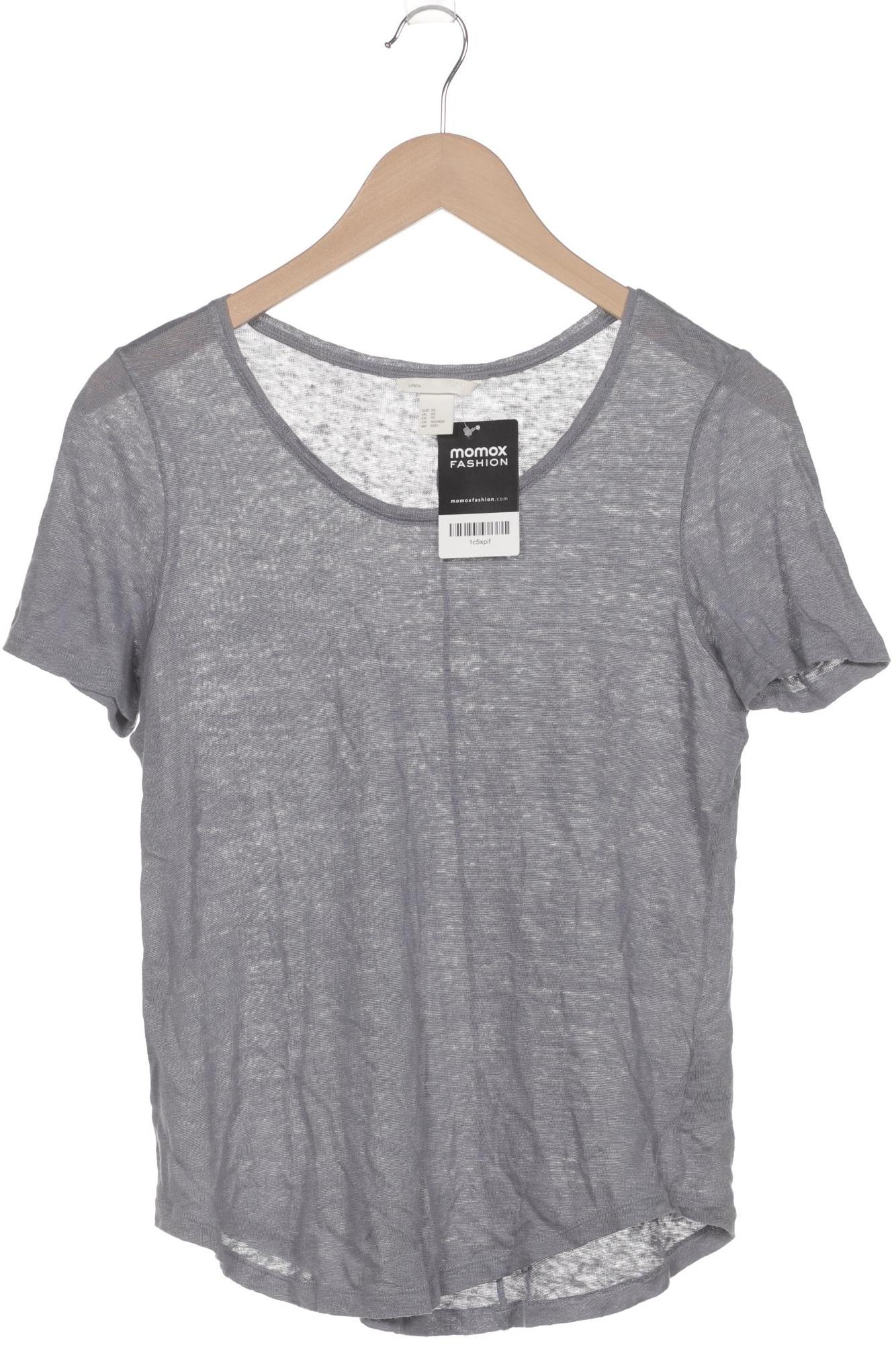 

H&M Damen T-Shirt, blau, Gr. 34