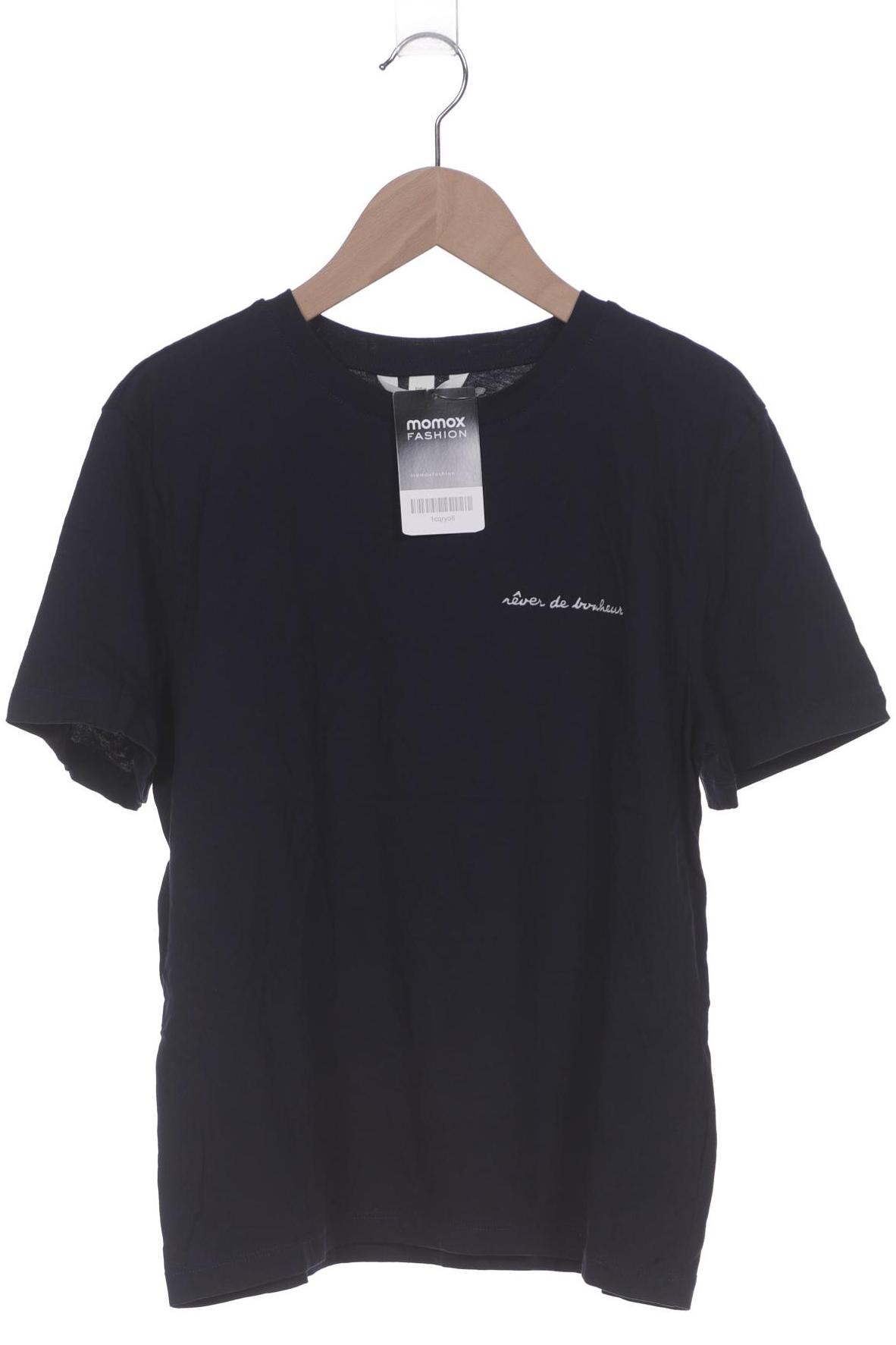 

H&M Damen T-Shirt, marineblau, Gr. 38