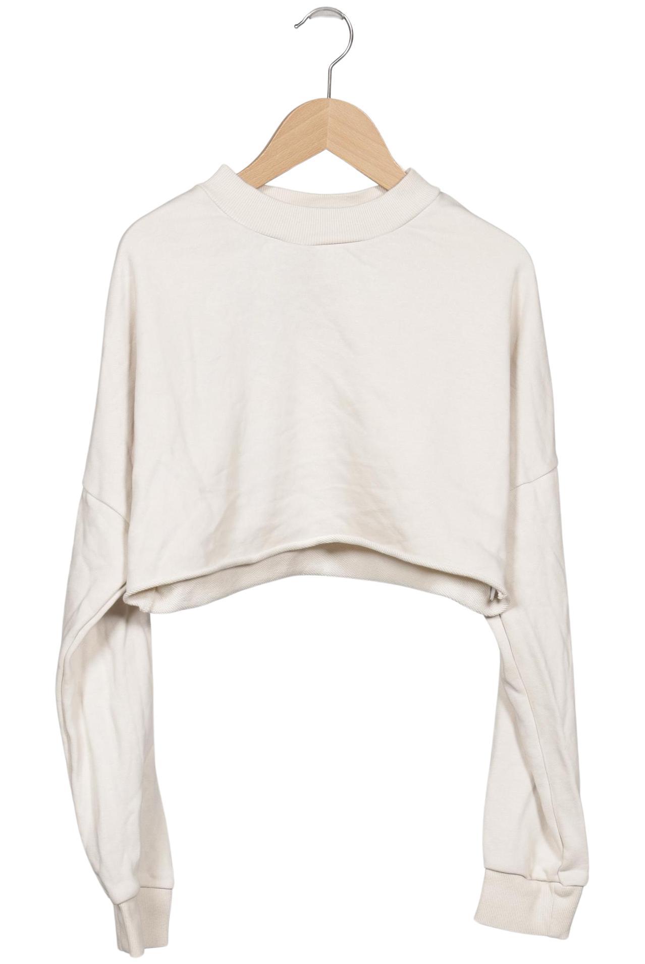 

H&M Damen Sweatshirt, cremeweiß, Gr. 38