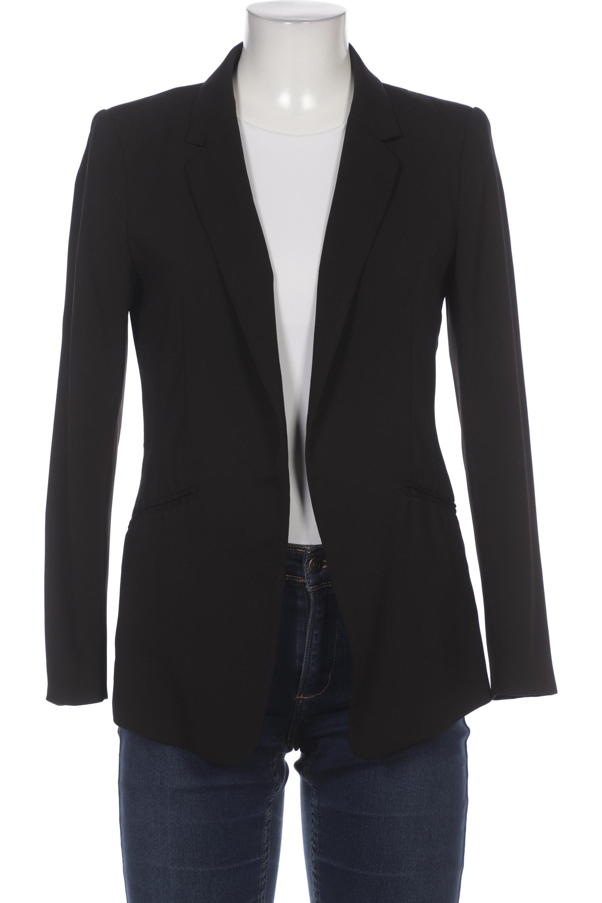 

H&M Damen Blazer, schwarz, Gr. 38