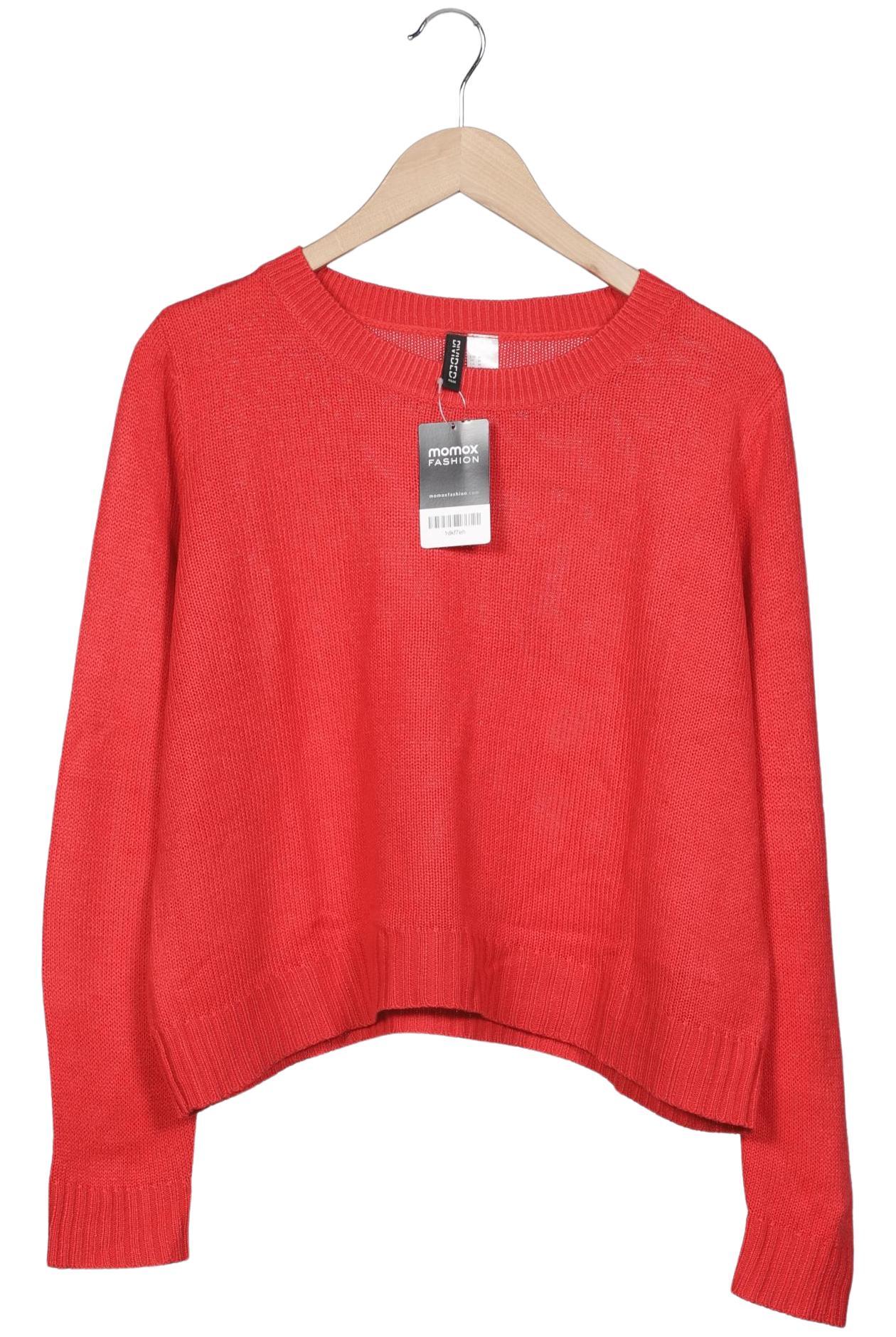 

H&M Damen Pullover, rot, Gr. 38