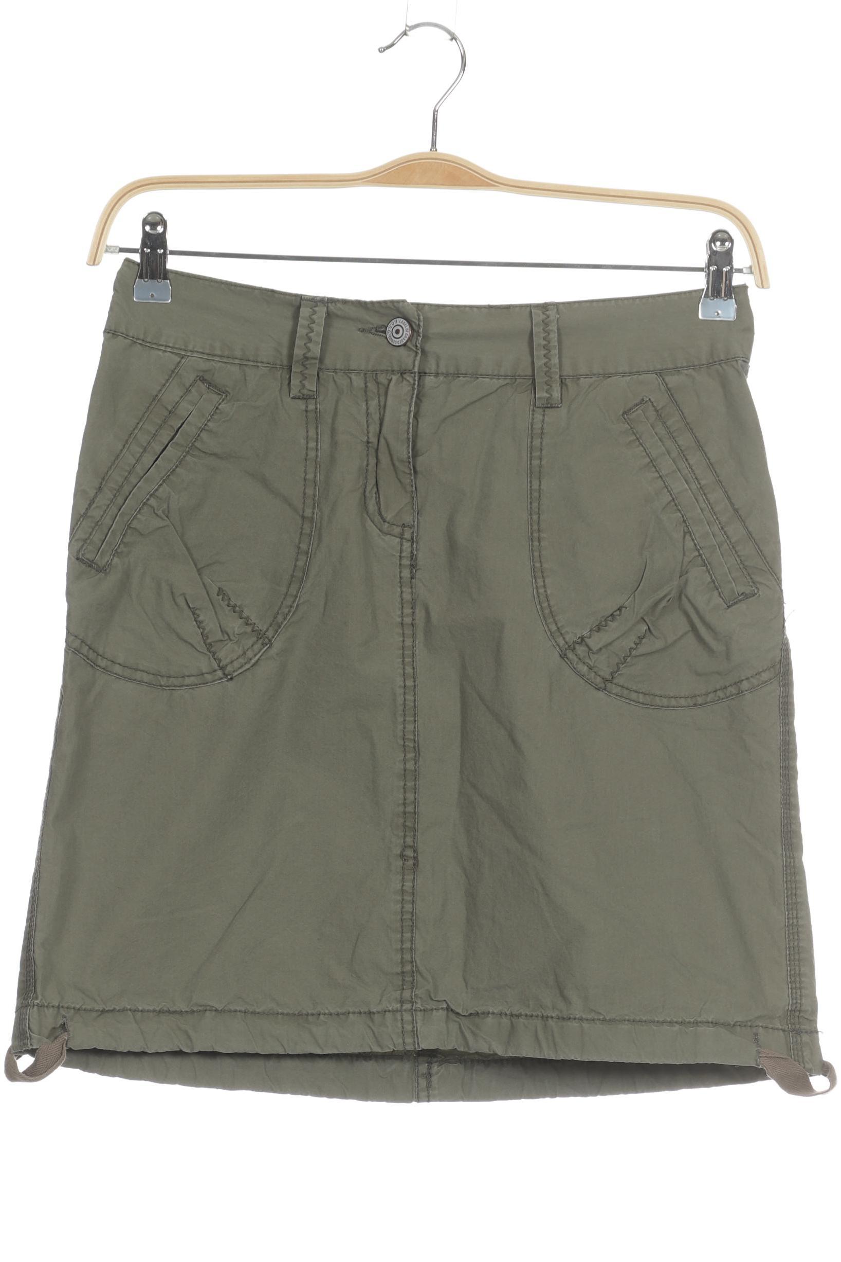 

H&M Damen Rock, grün, Gr. 36