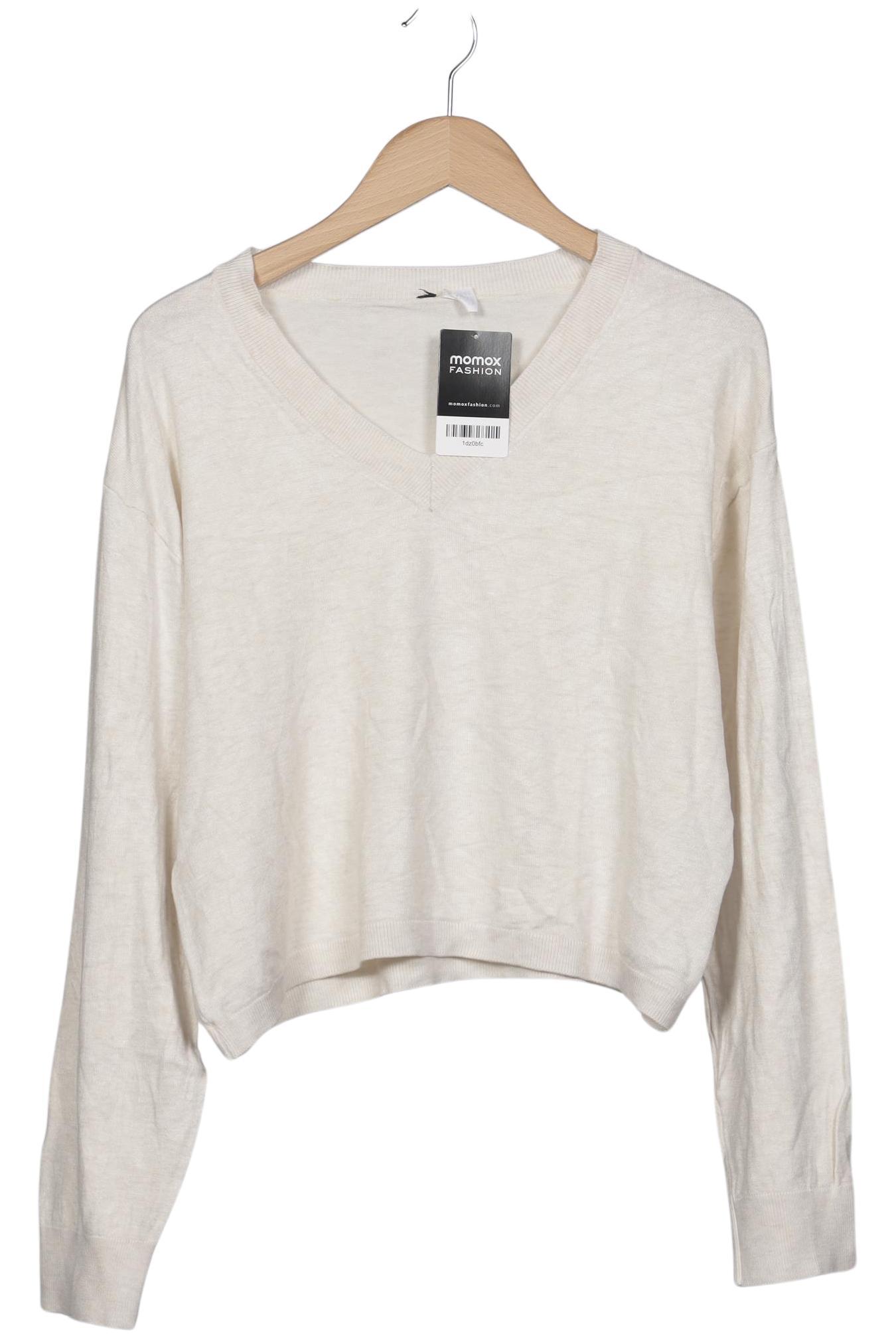 

H&M Damen Pullover, cremeweiß, Gr. 38