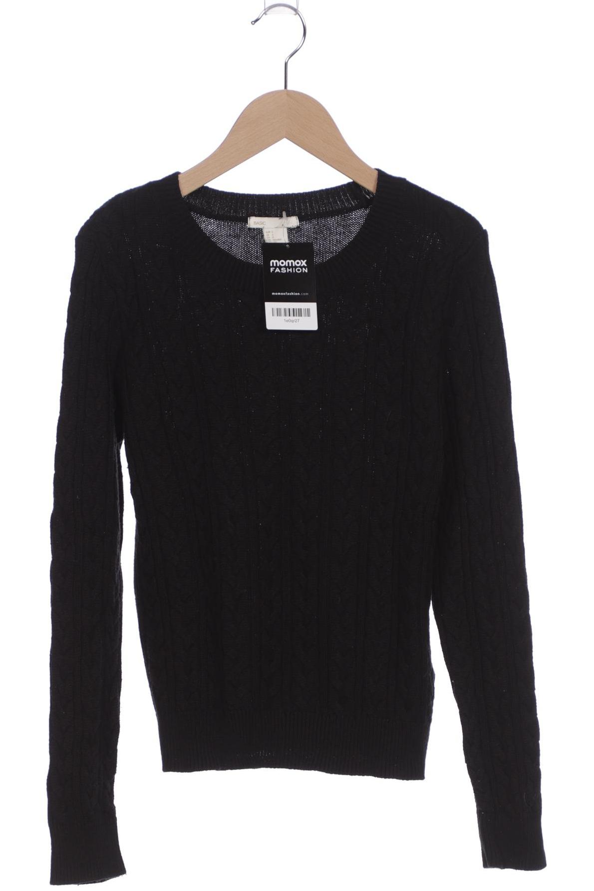 

H&M Damen Pullover, schwarz, Gr. 36