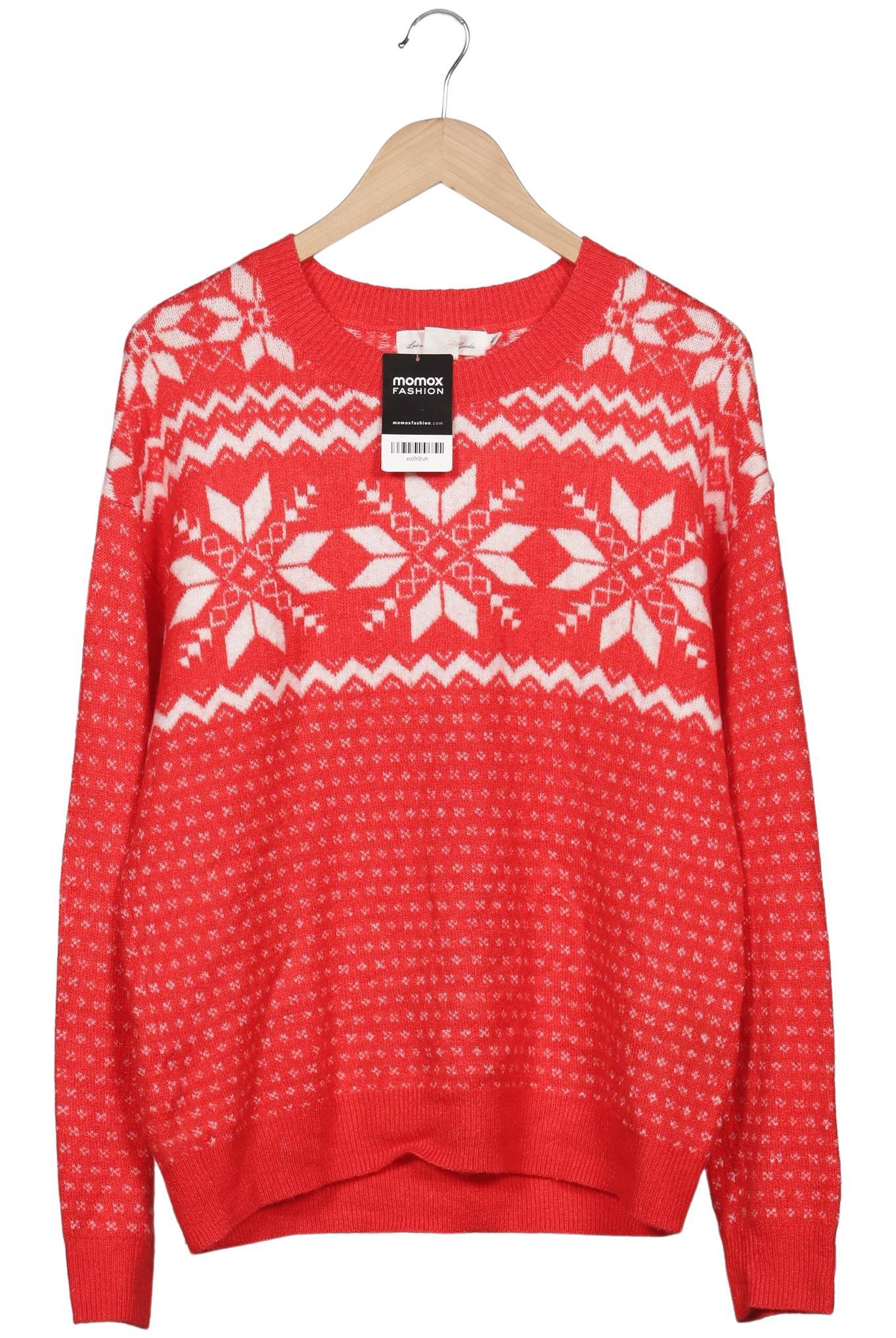 

H&M Damen Pullover, rot, Gr. 36