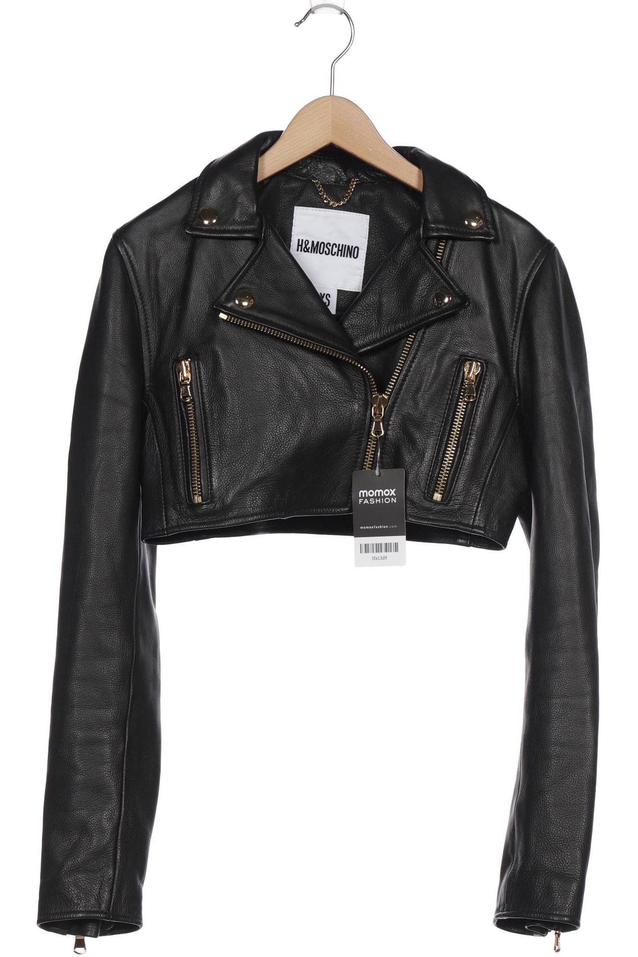 

H&M Damen Jacke, schwarz, Gr. 34