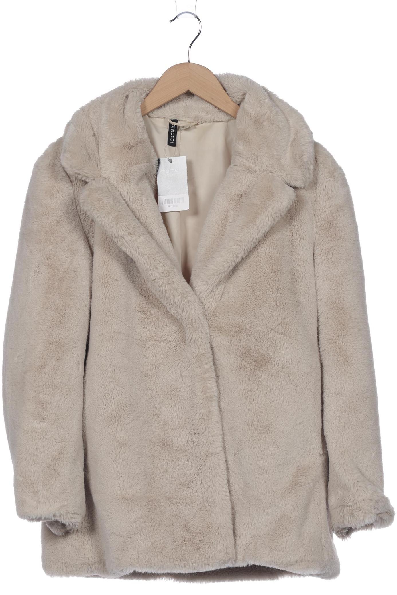 

H&M Damen Mantel, cremeweiß, Gr. 36