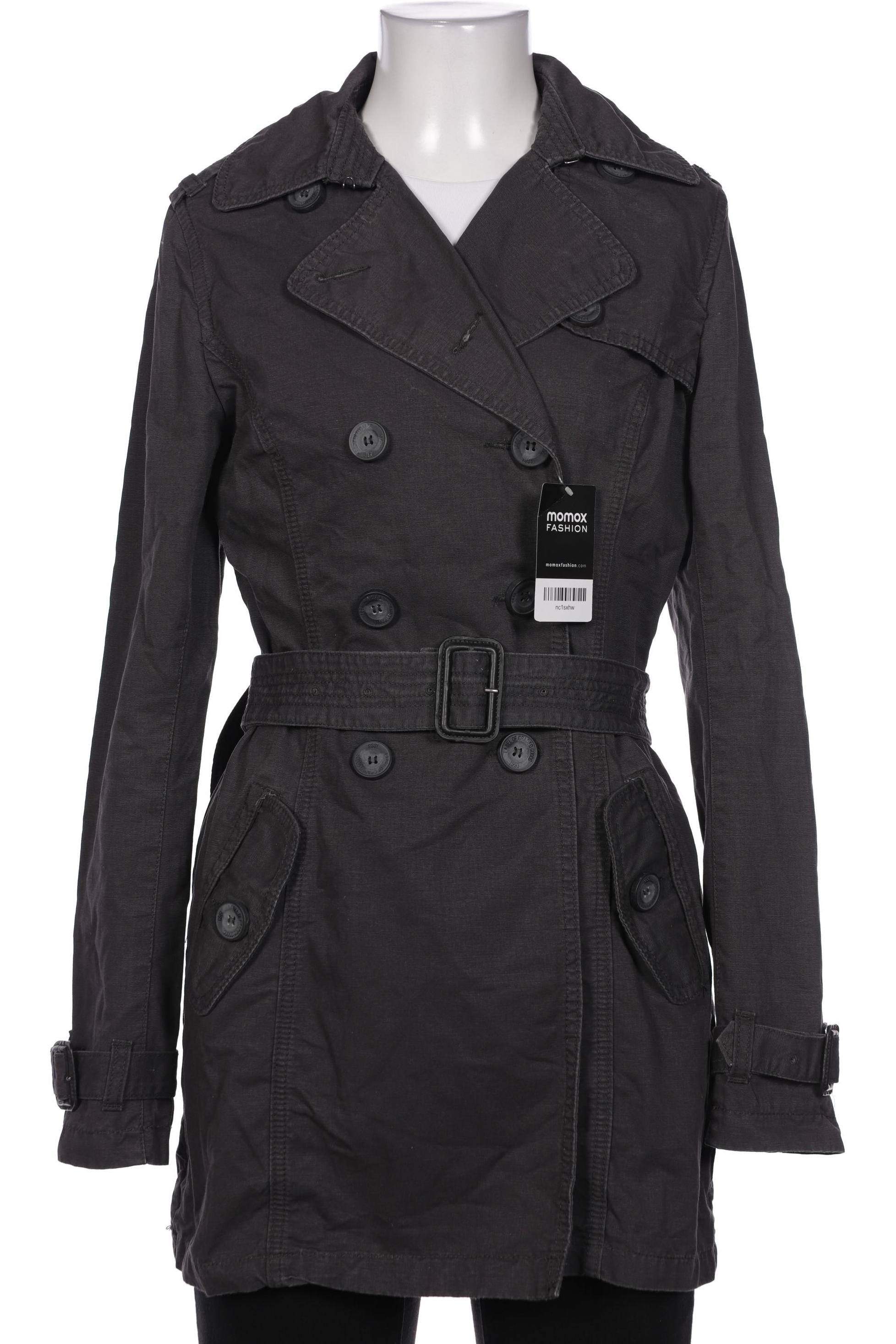 

H&M Damen Mantel, grau, Gr. 36