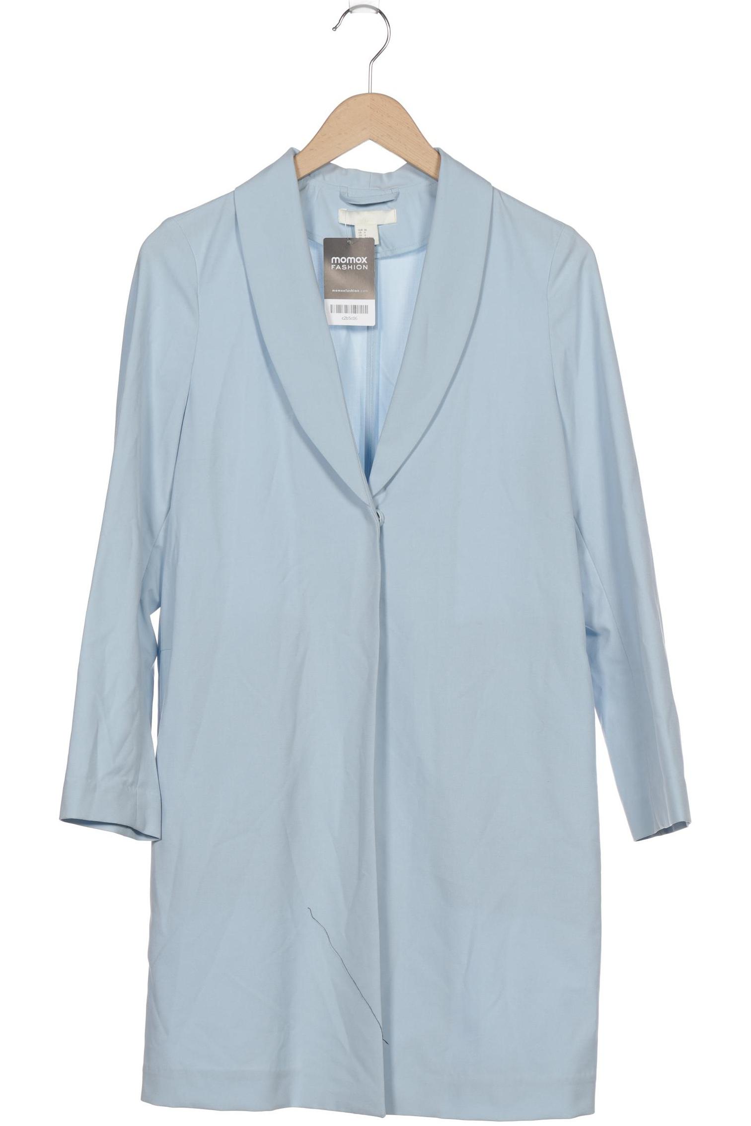 

H&M Damen Mantel, hellblau