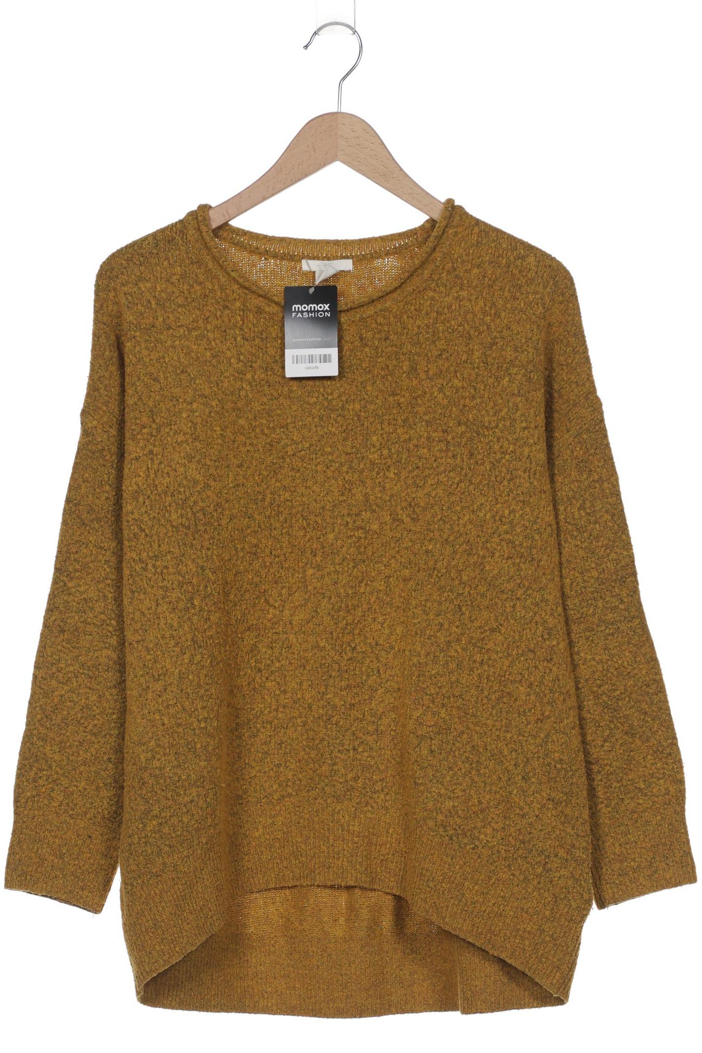 

H&M Damen Pullover, gelb, Gr. 36