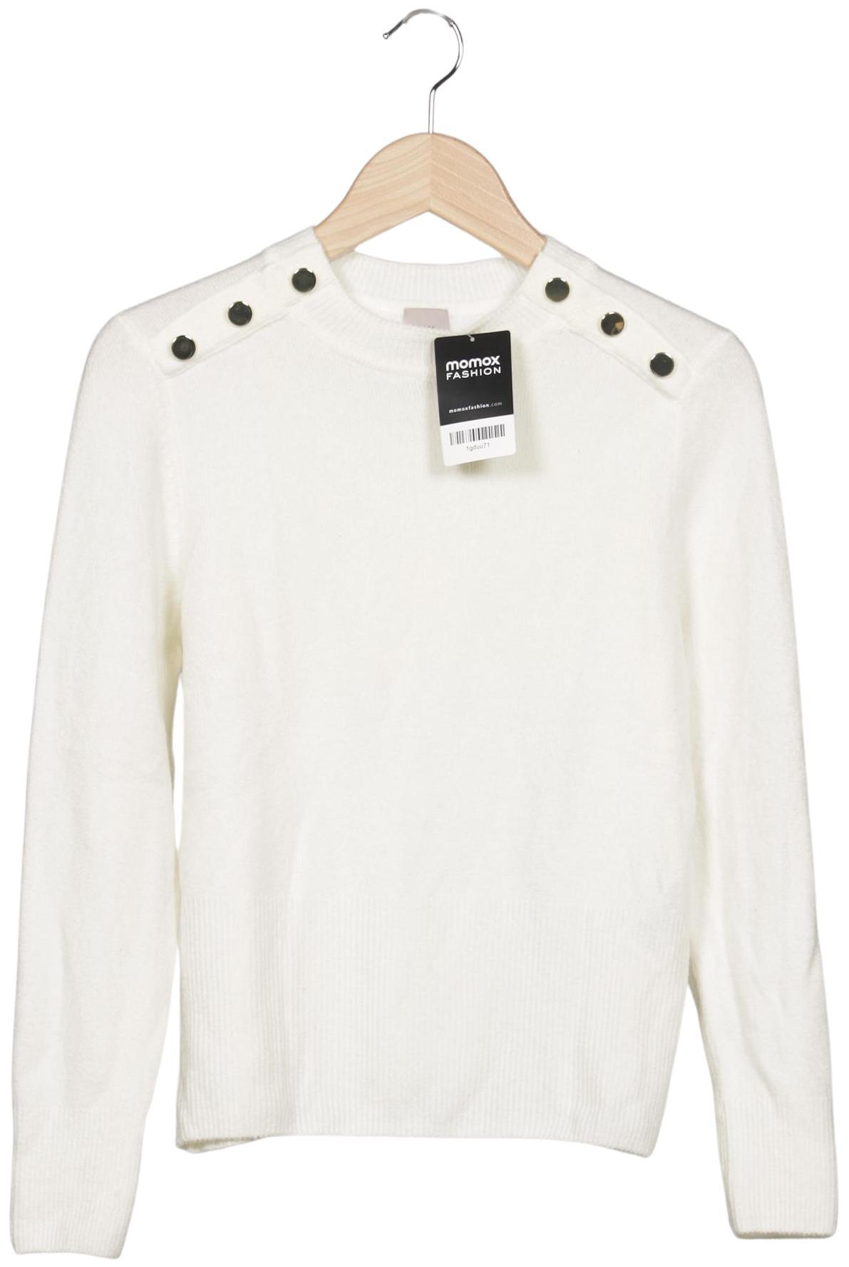 

H&M Damen Pullover, weiß, Gr. 36