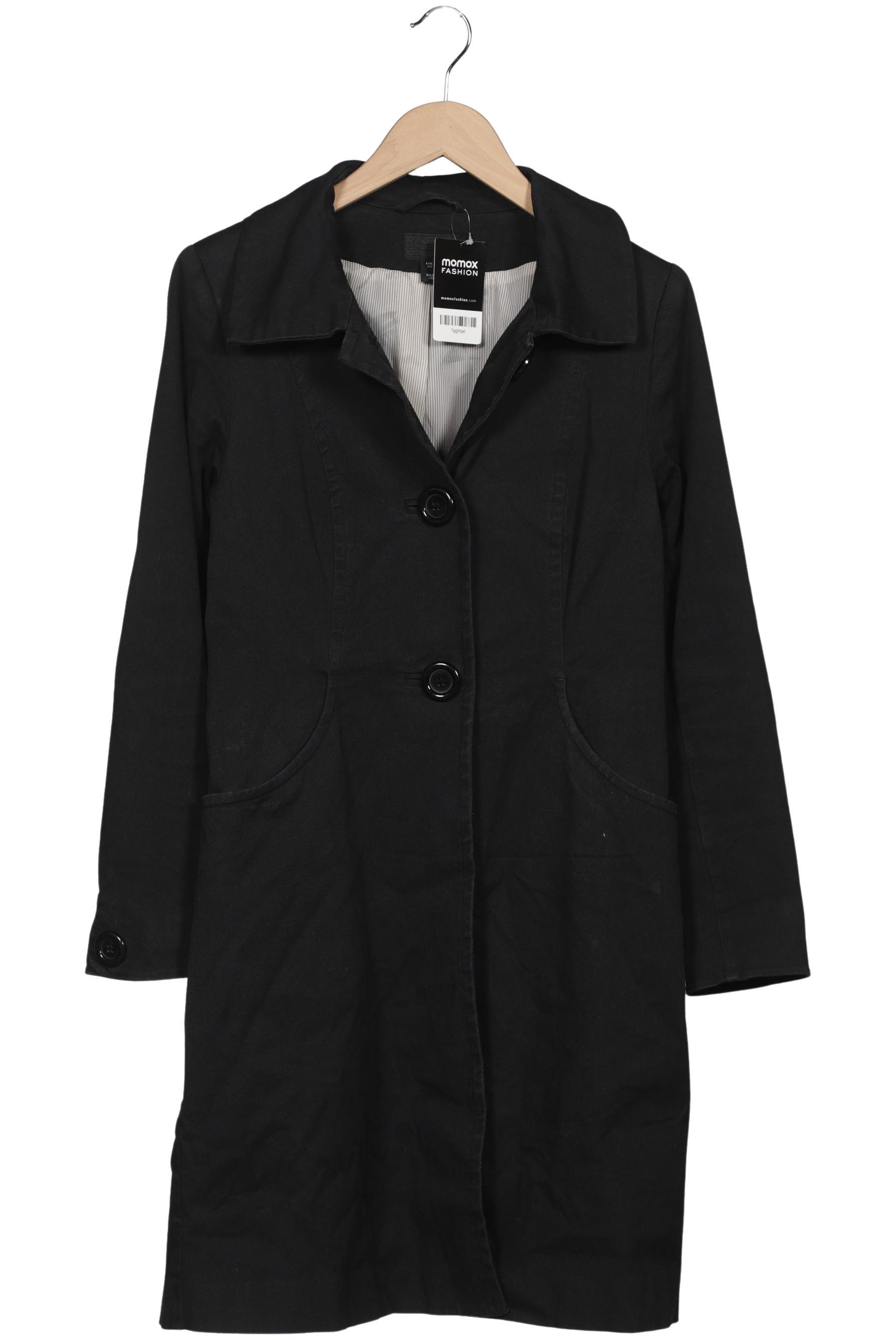 

H&M Damen Mantel, schwarz, Gr. 40