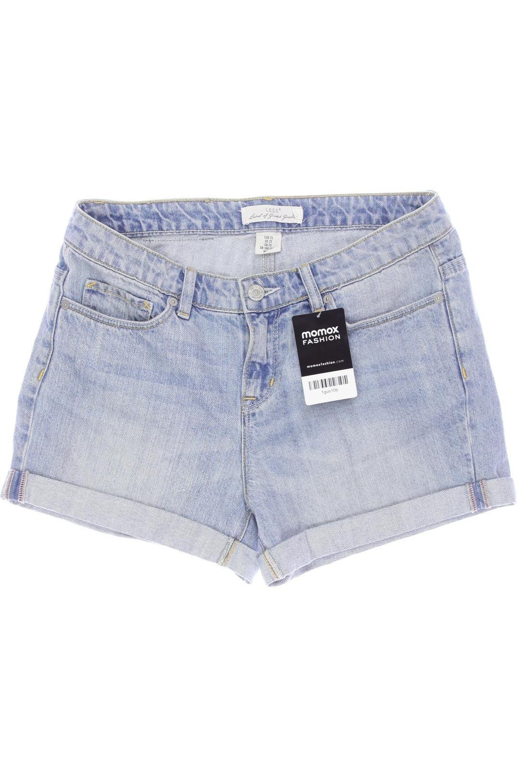 

H&M Damen Shorts, blau, Gr. 25