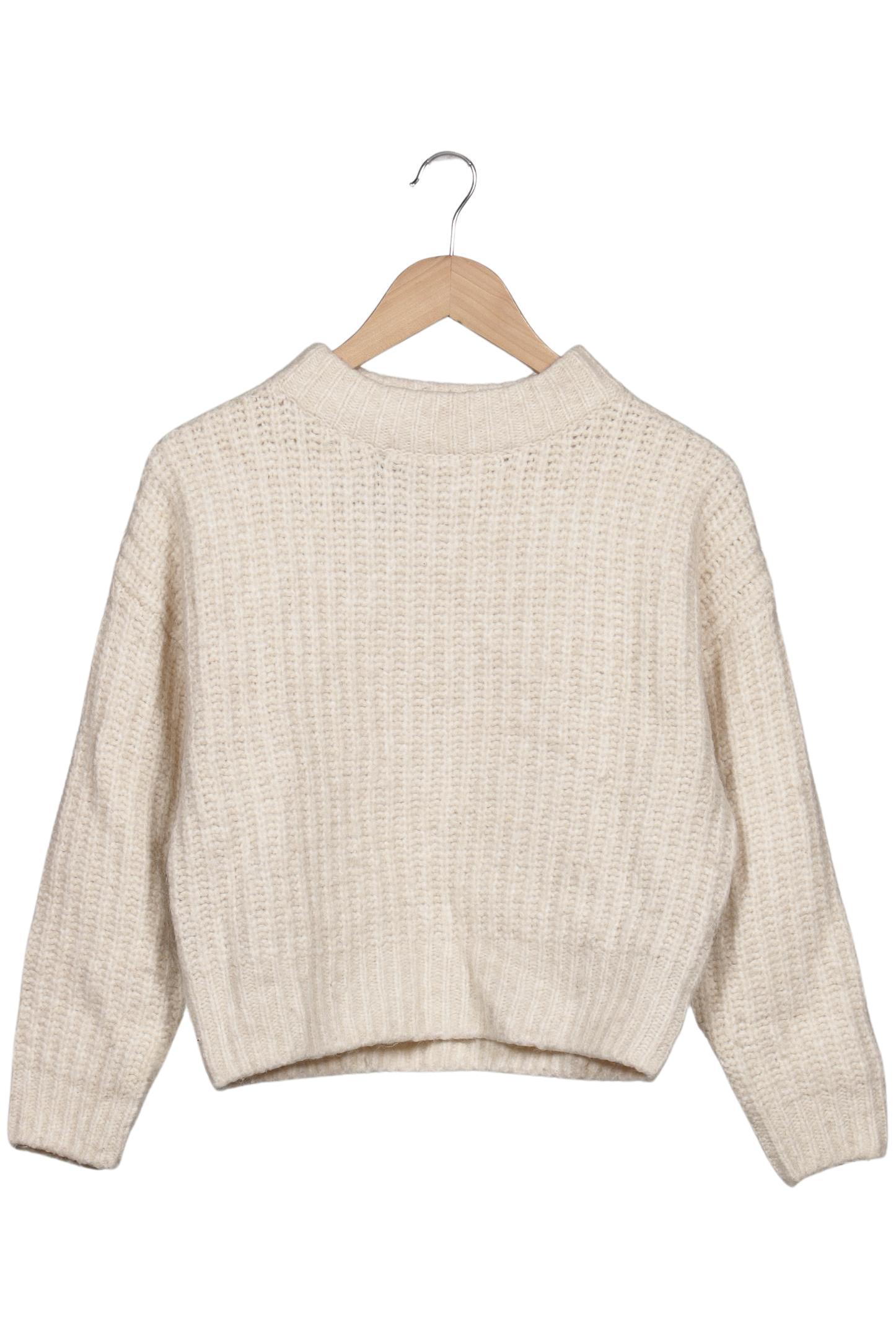 

H&M Damen Pullover, cremeweiß, Gr. 38