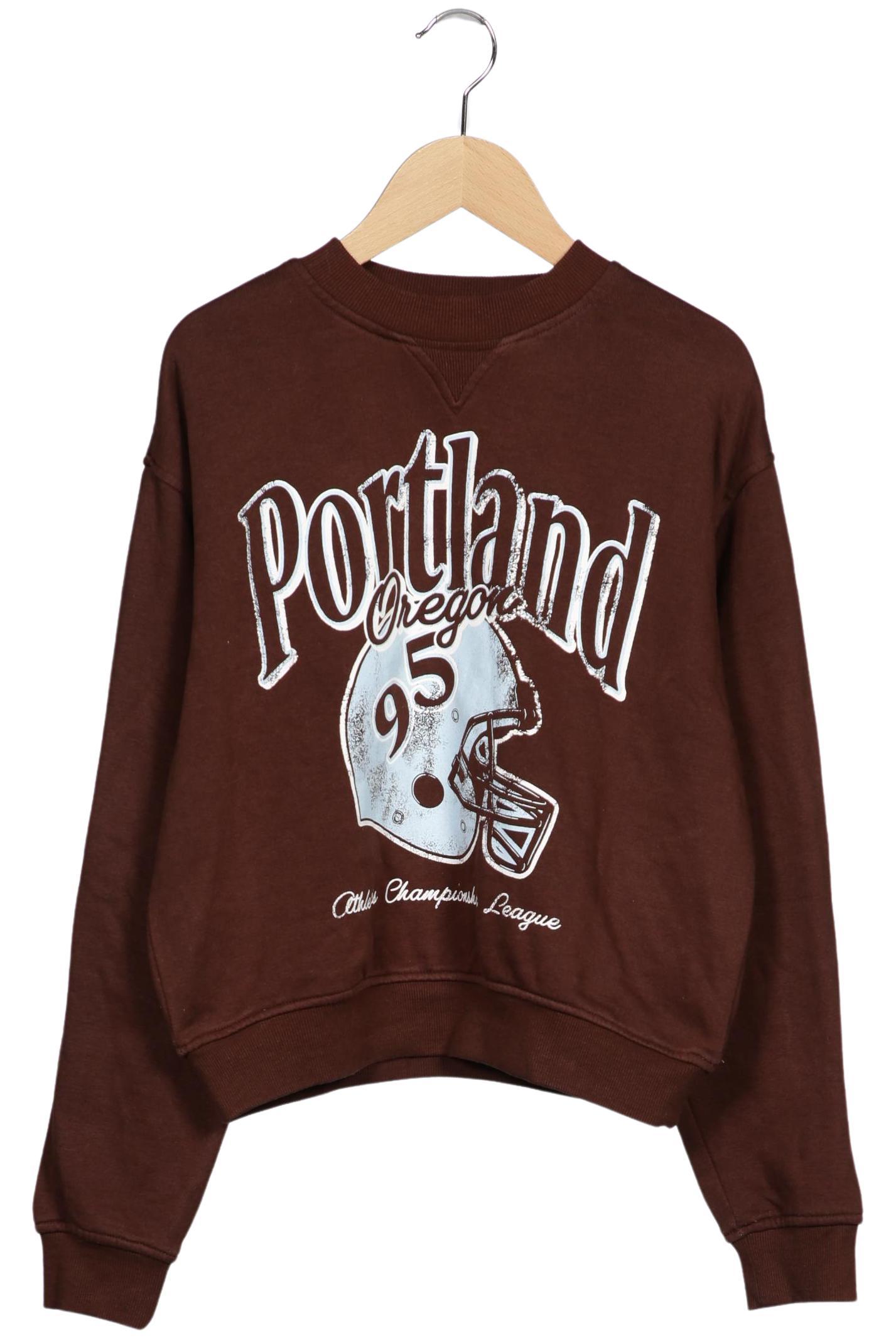 

H&M Damen Sweatshirt, braun, Gr. 36