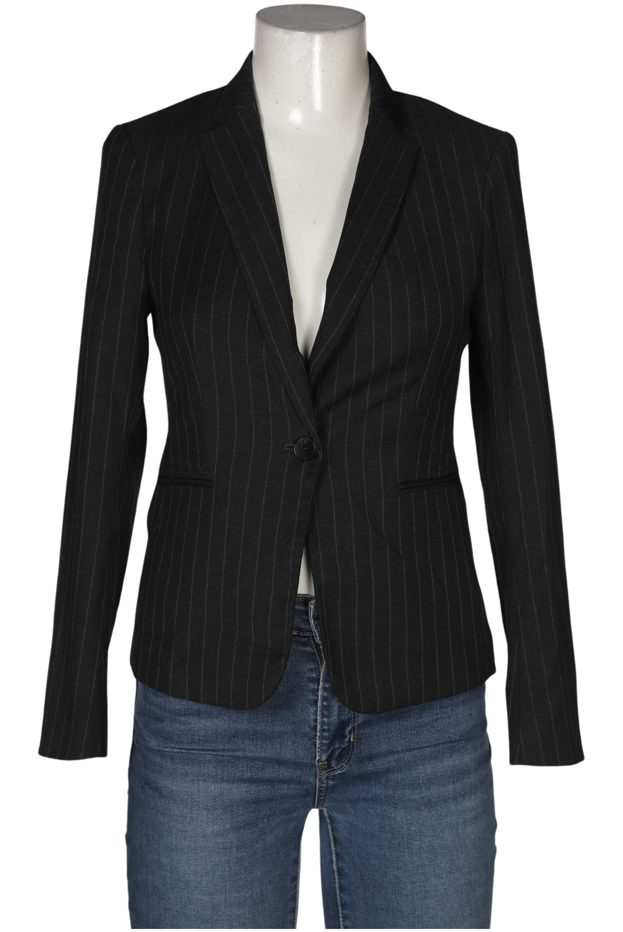 

H&M Damen Blazer, schwarz, Gr. 36