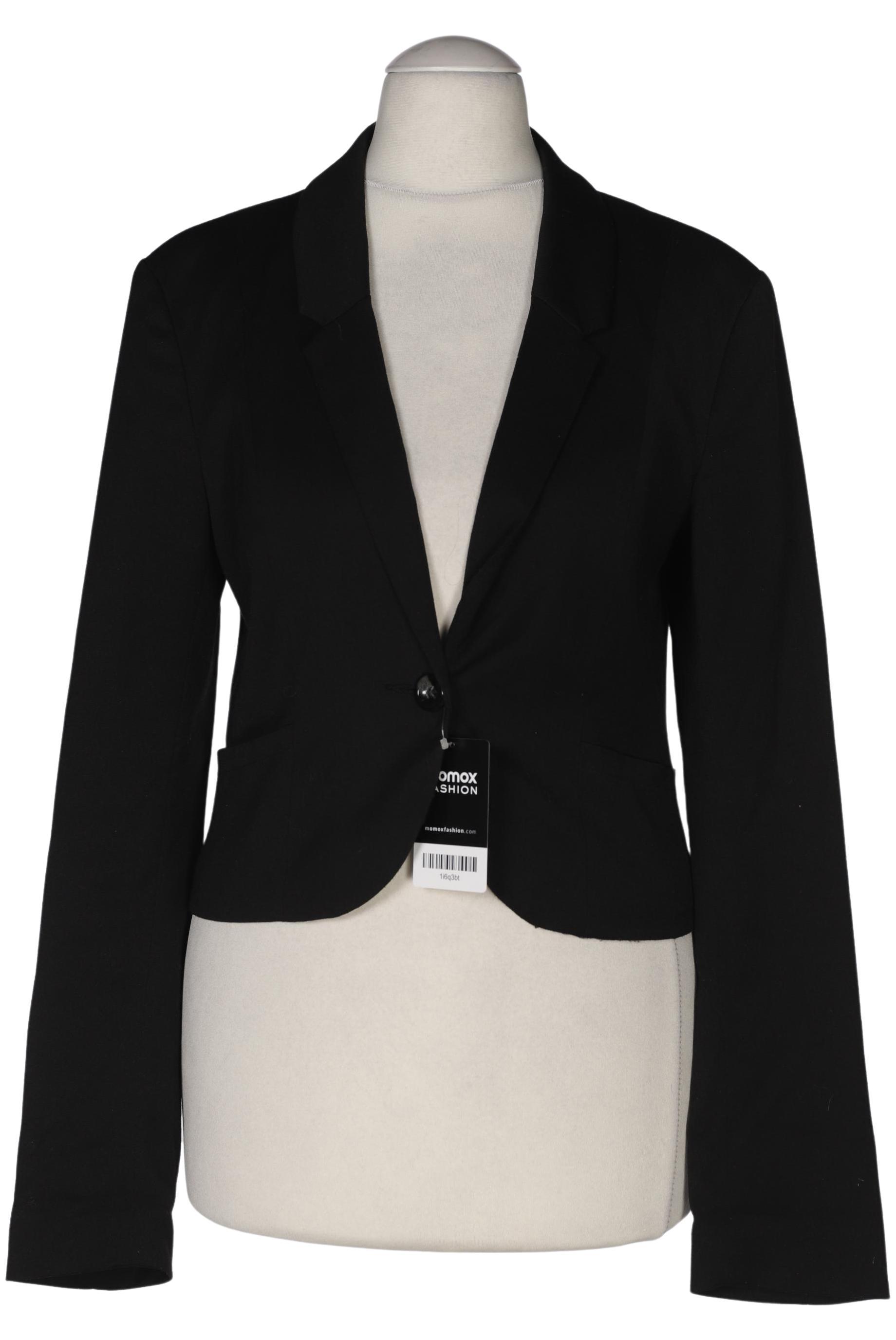 

H&M Damen Blazer, schwarz, Gr. 34