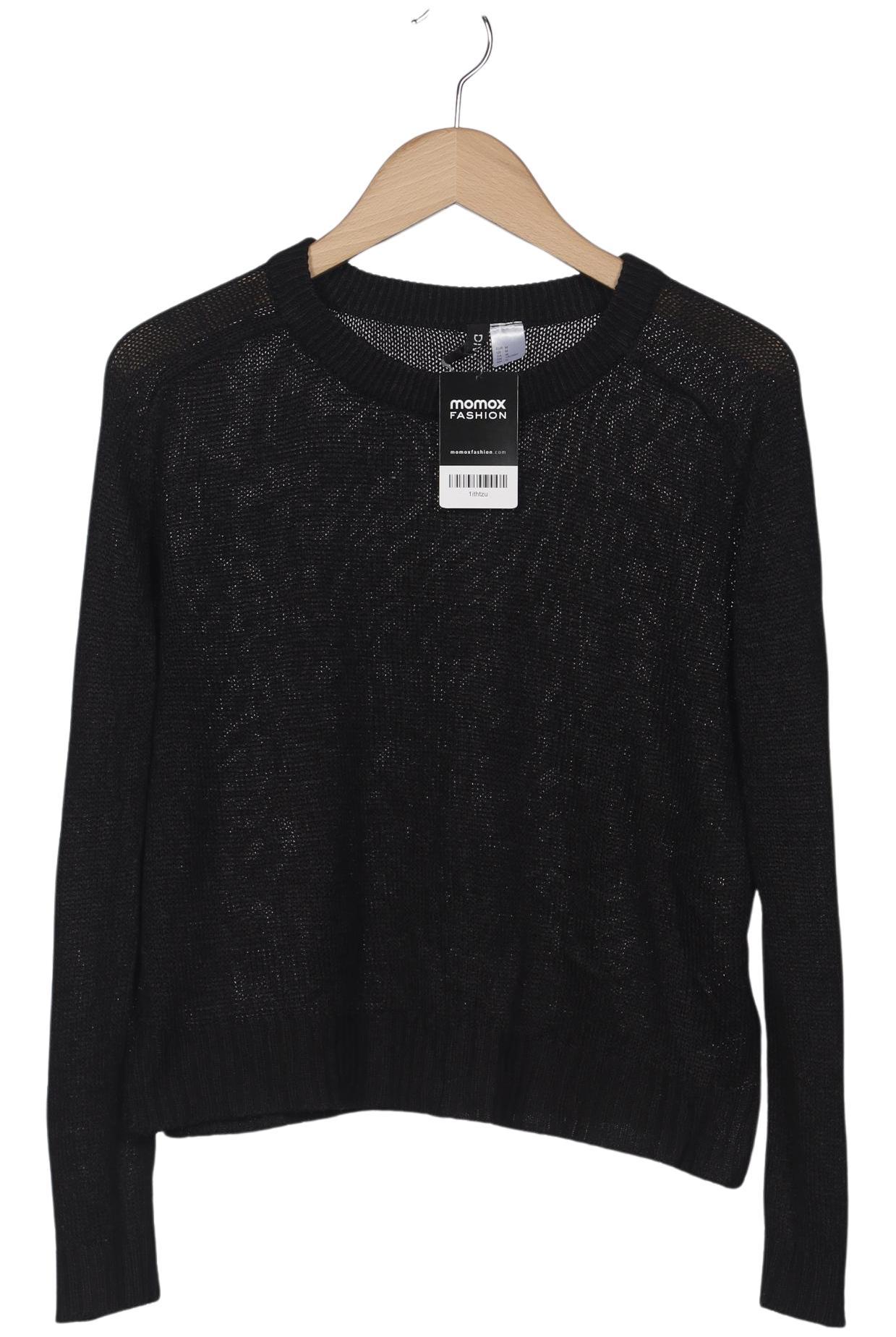 

H&M Damen Pullover, schwarz, Gr. 38