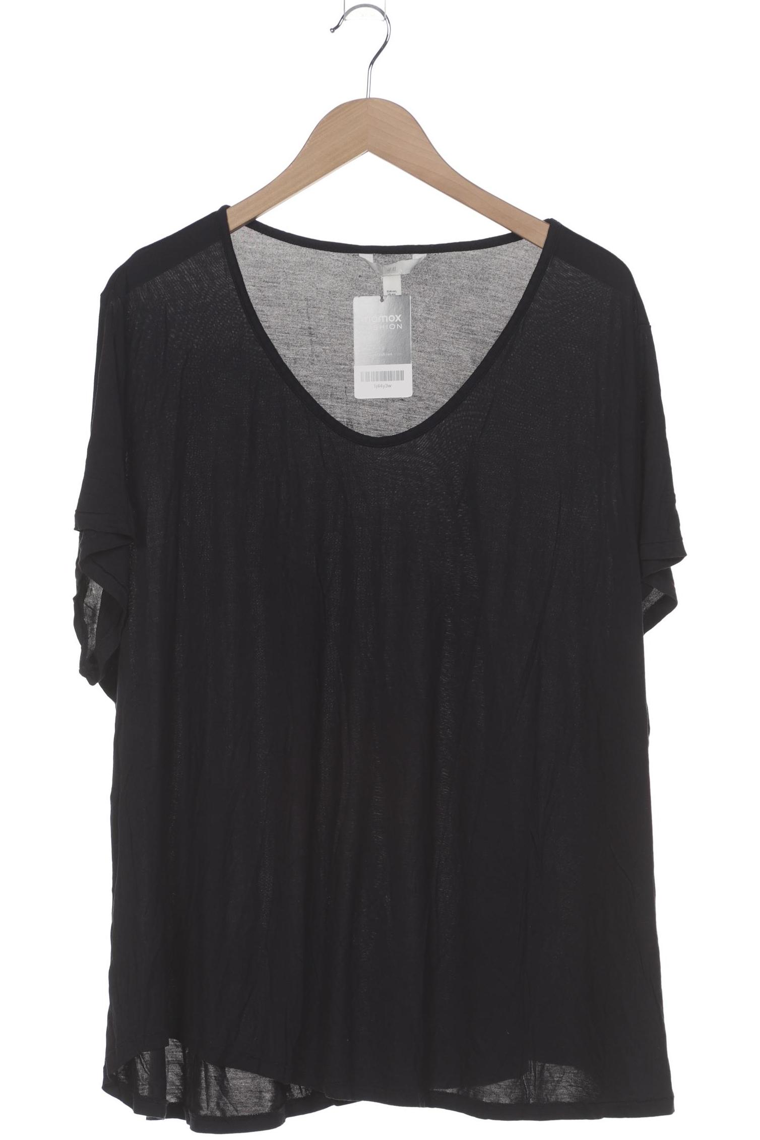 

H&M Damen T-Shirt, marineblau, Gr. 52