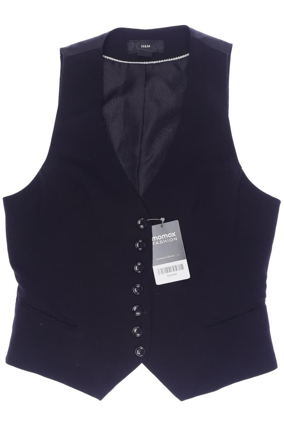 

H&M Damen Weste, schwarz, Gr. 36