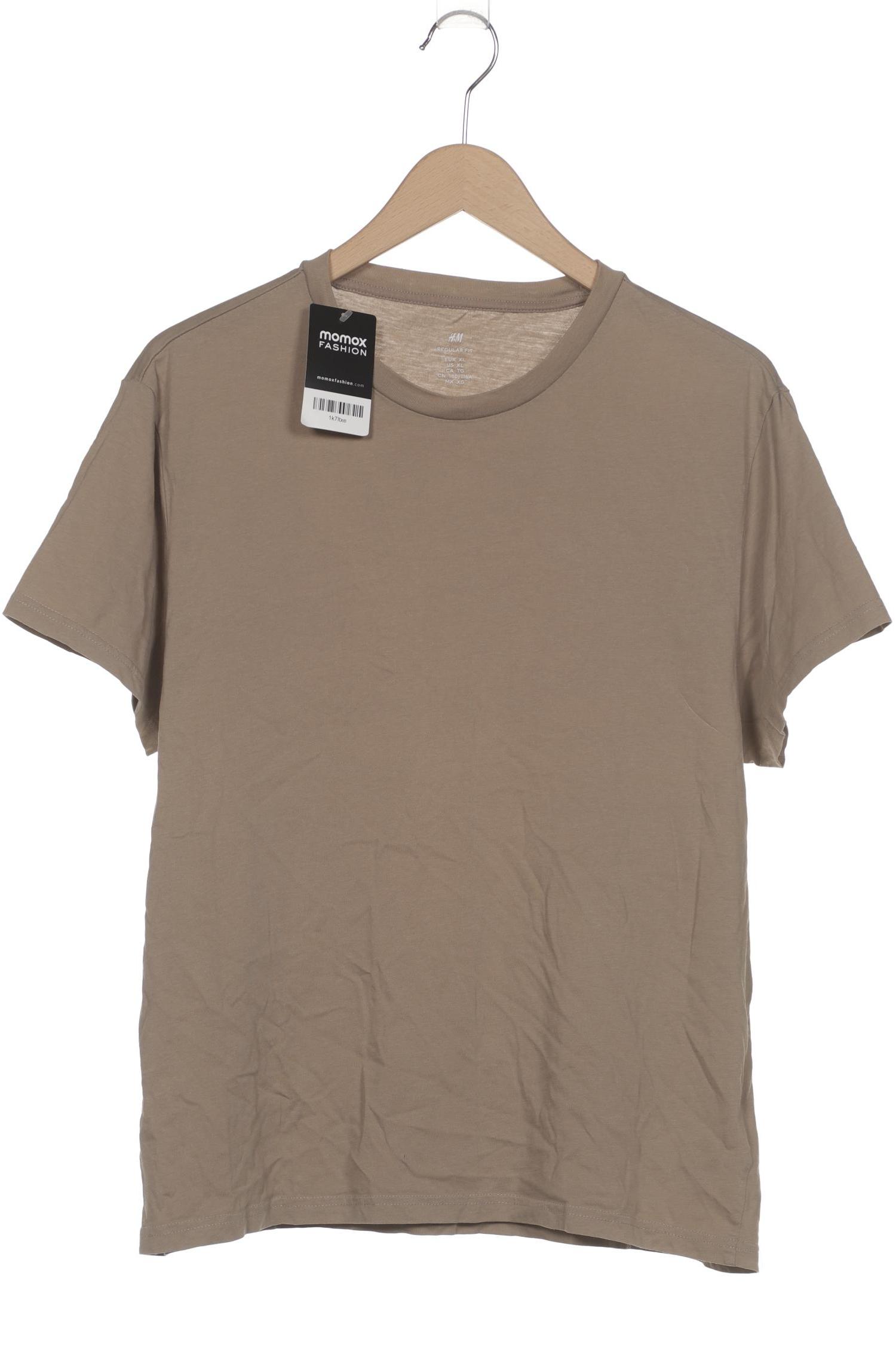 

H&M Damen T-Shirt, beige, Gr. 44