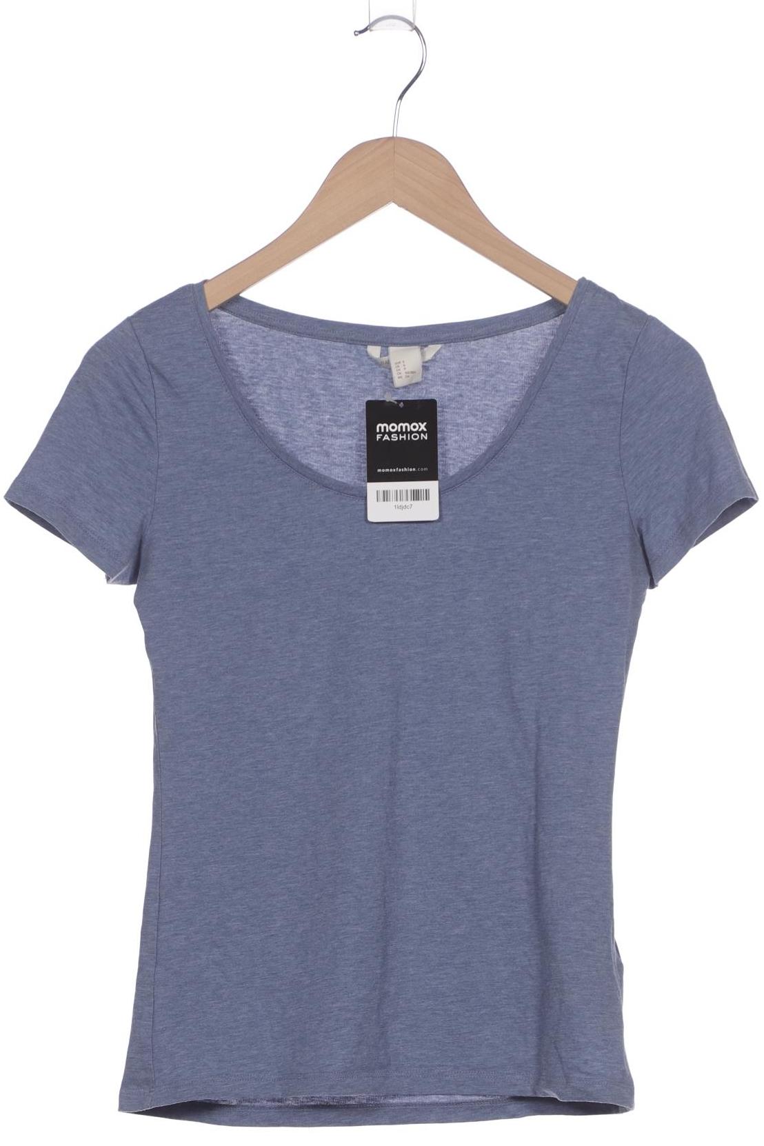 

H&M Damen T-Shirt, blau, Gr. 36