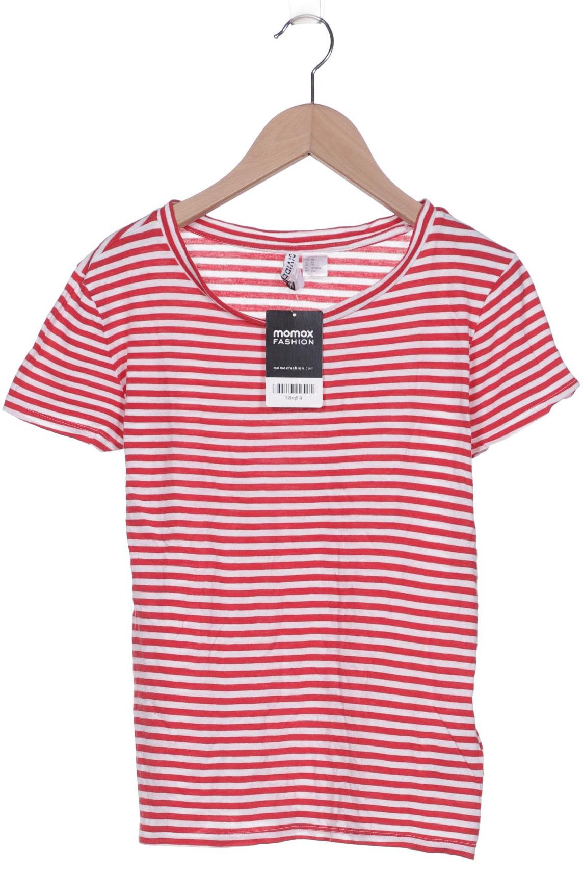 

H&M Damen T-Shirt, rot, Gr. 34