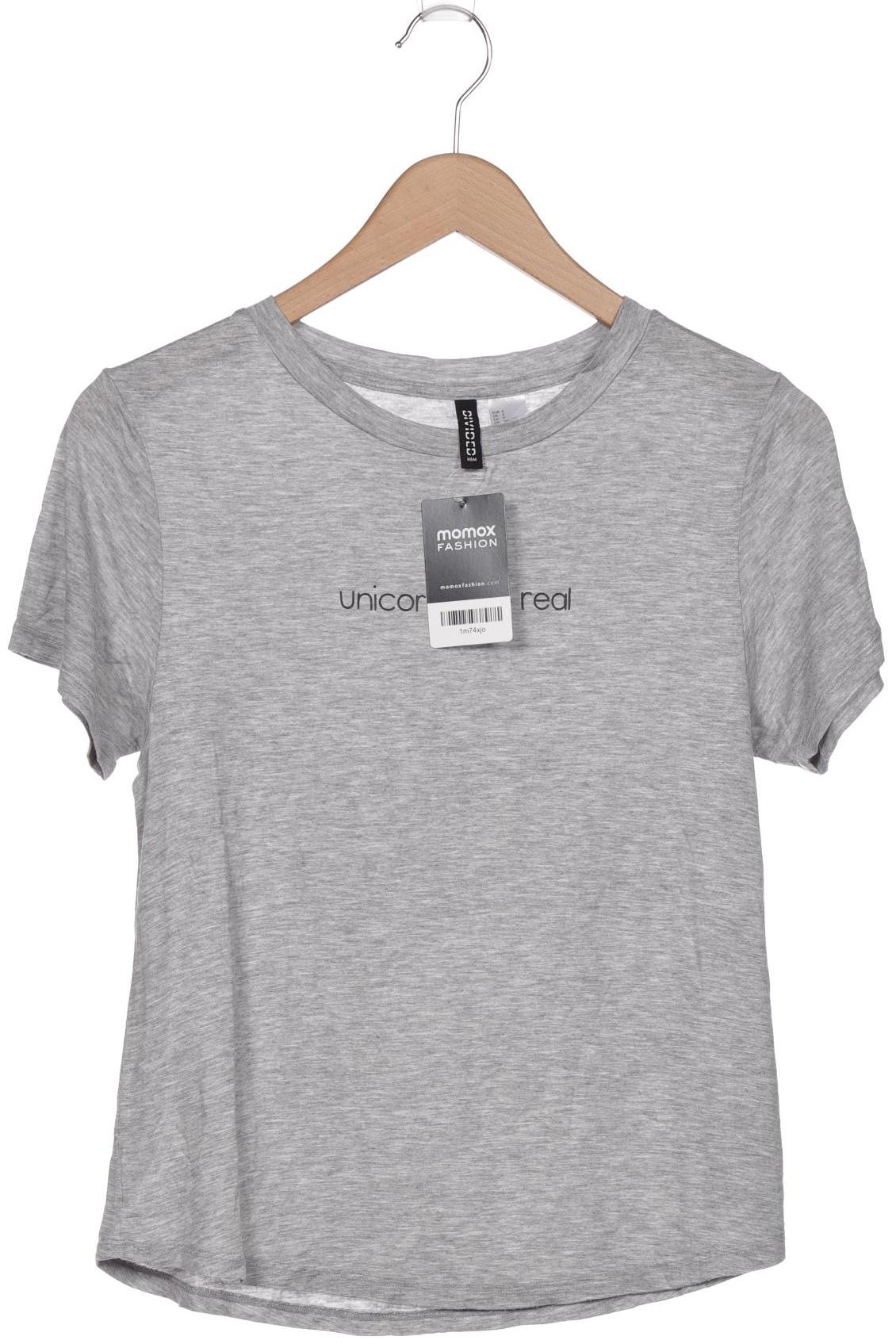 

H&M Damen T-Shirt, grau