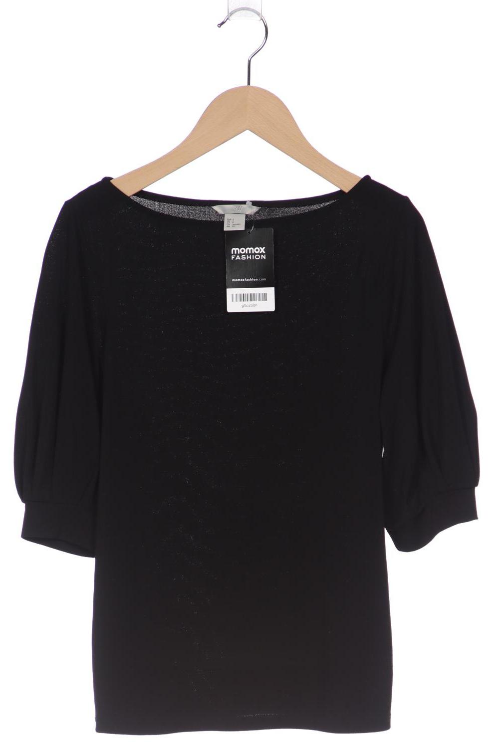 

H&M Damen T-Shirt, schwarz, Gr. 36