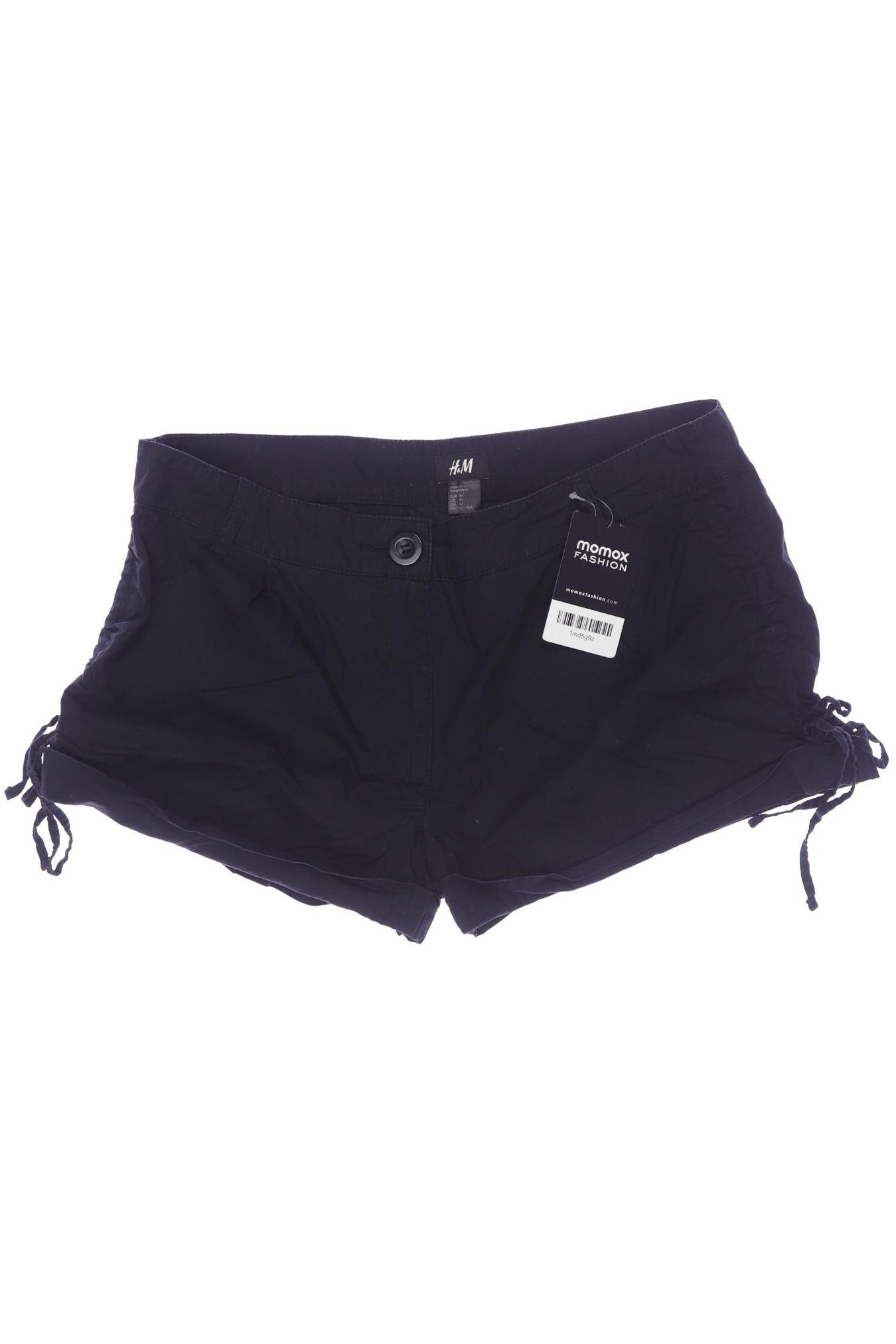 

H&M Damen Shorts, schwarz, Gr. 40
