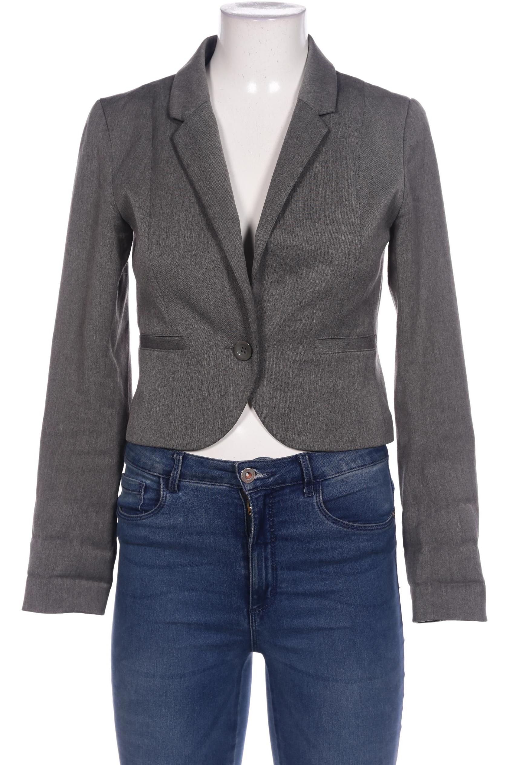 

H&M Damen Blazer, grau, Gr. 38
