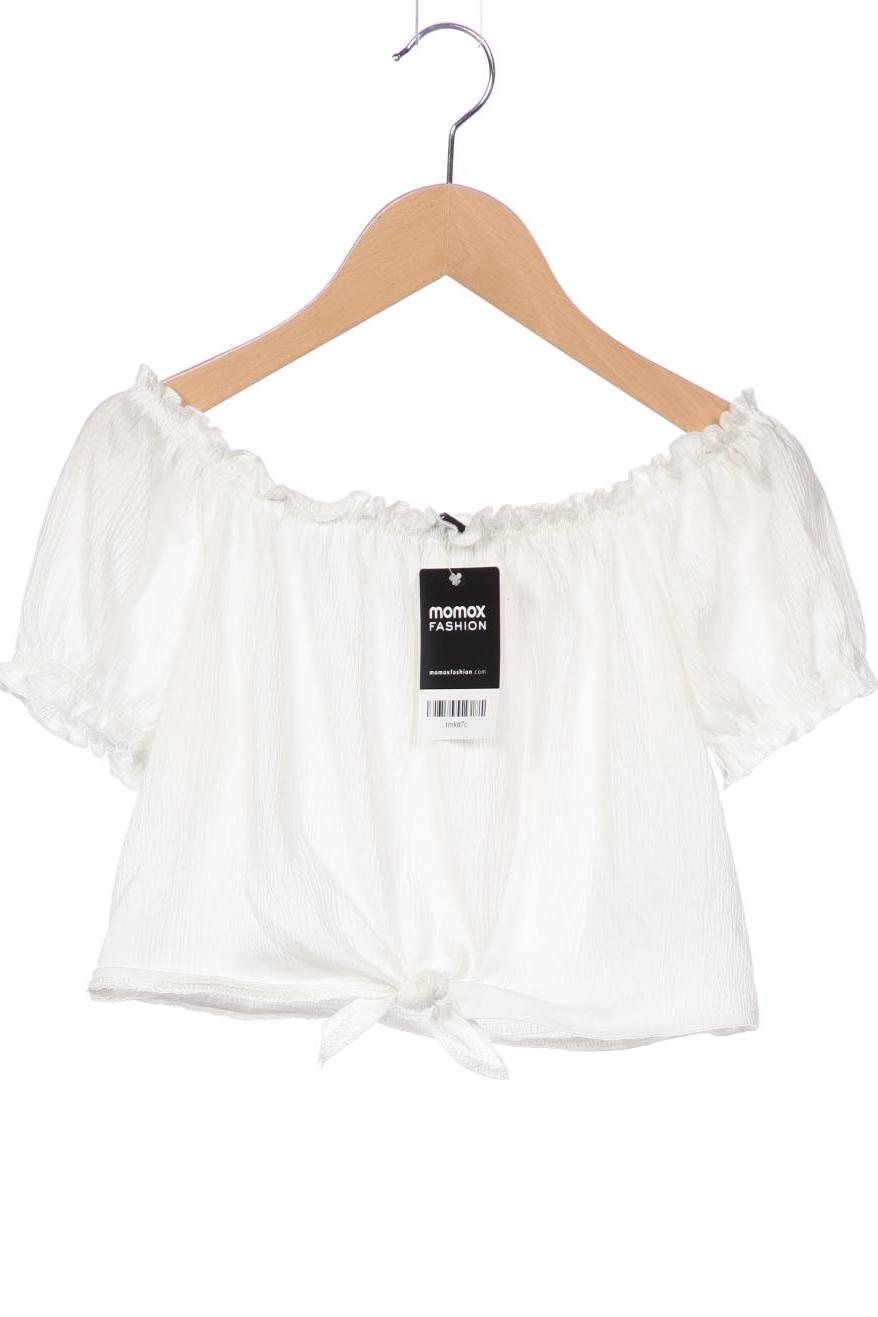 

H&M Damen T-Shirt, weiß