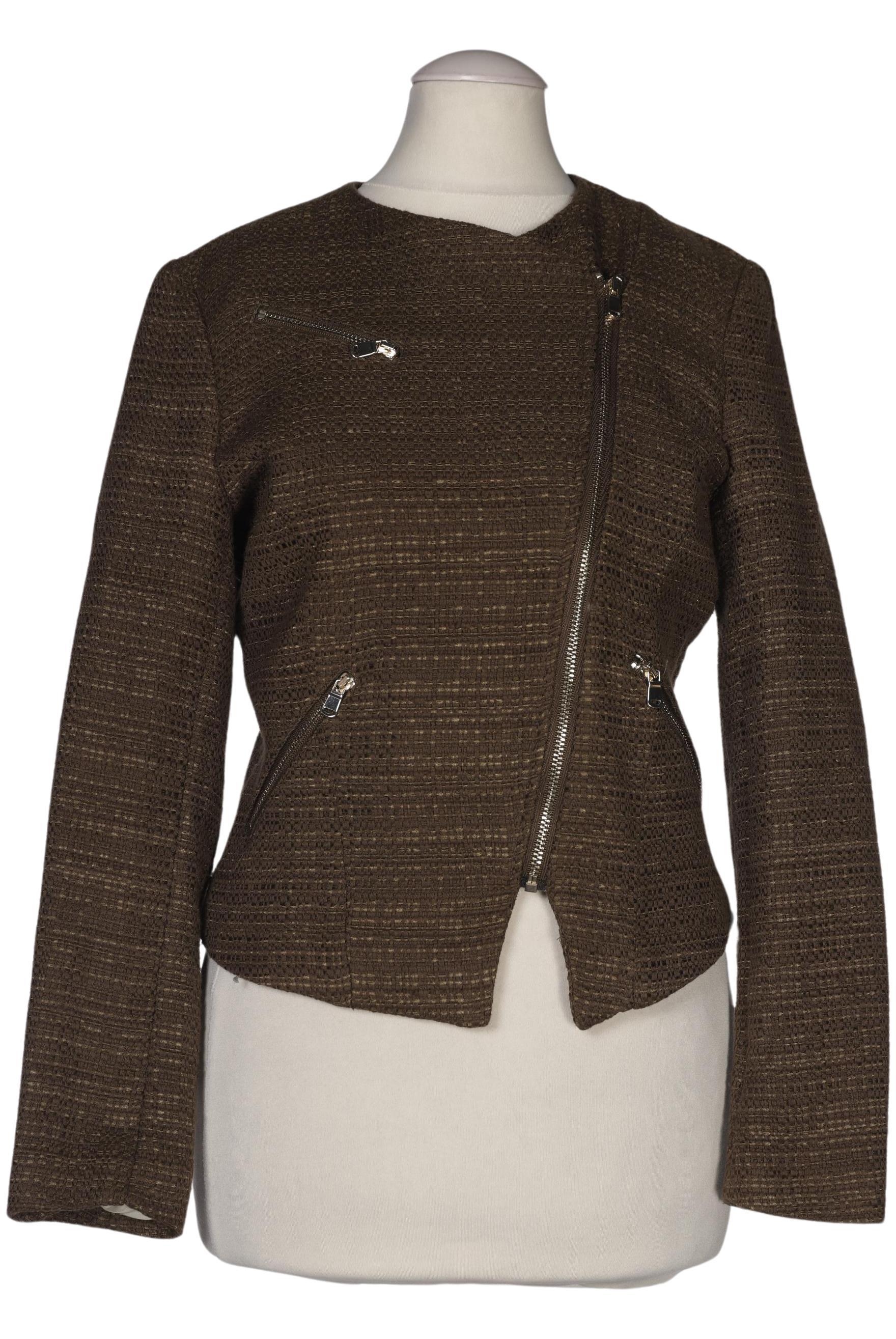 

H&M Damen Blazer, grün, Gr. 34