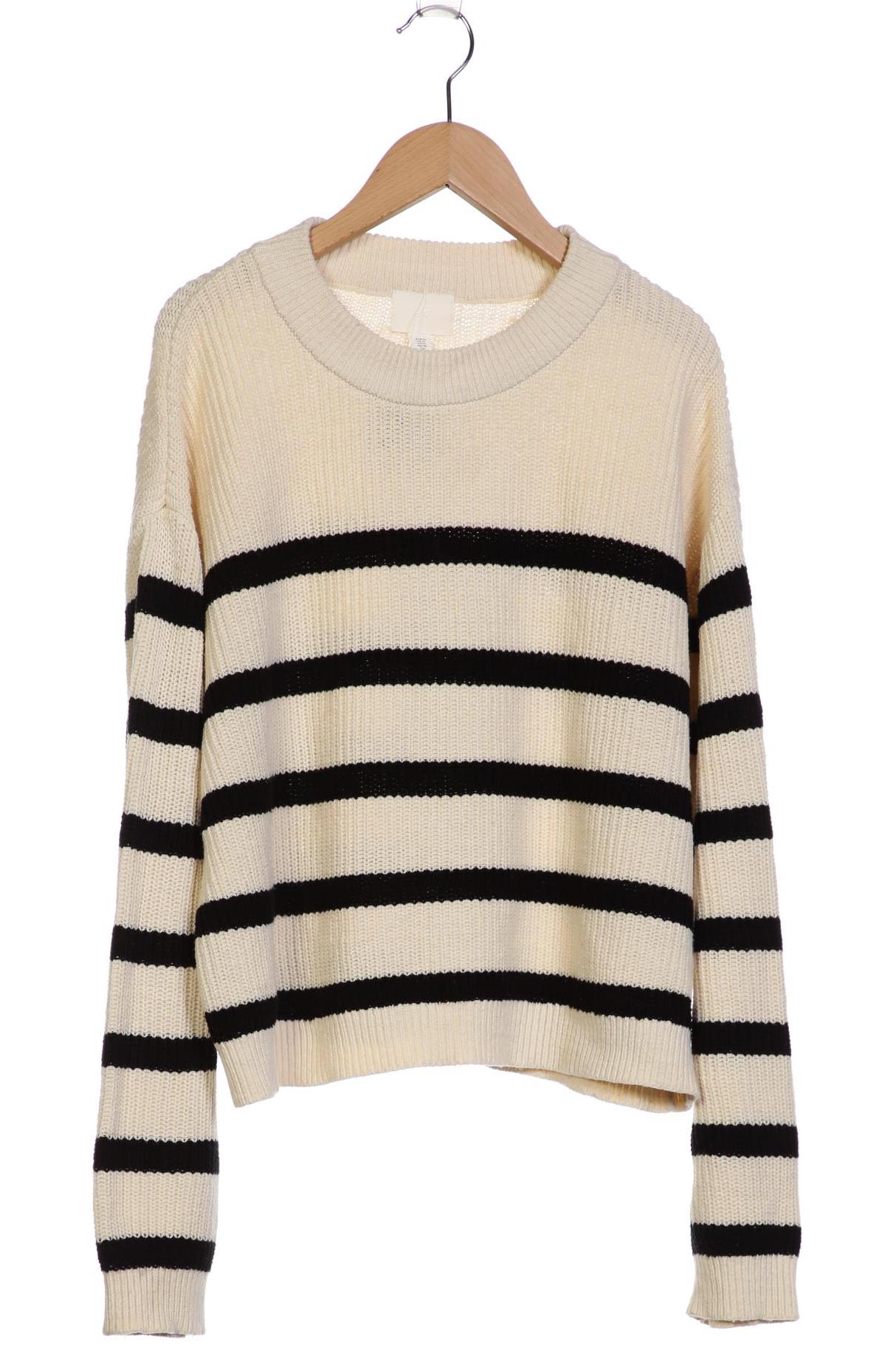 

H&M Damen Pullover, cremeweiß, Gr. 38