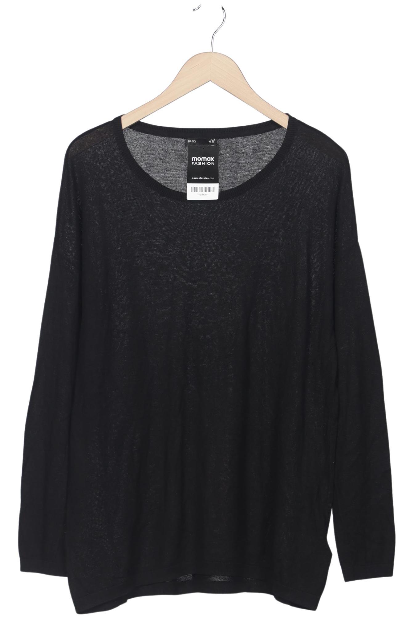 

H&M Damen Pullover, schwarz, Gr. 42