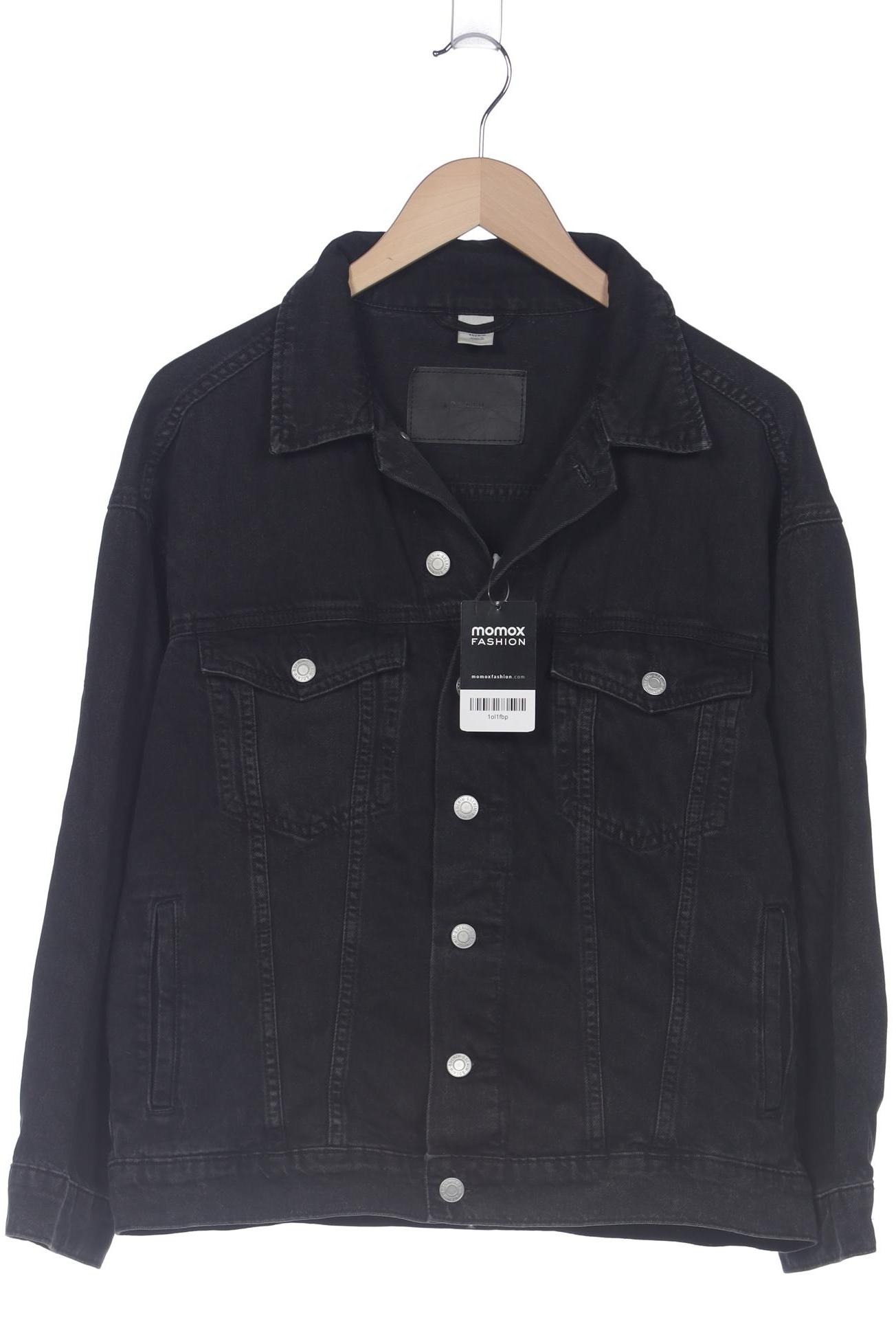 

H&M Damen Jacke, schwarz, Gr. 36