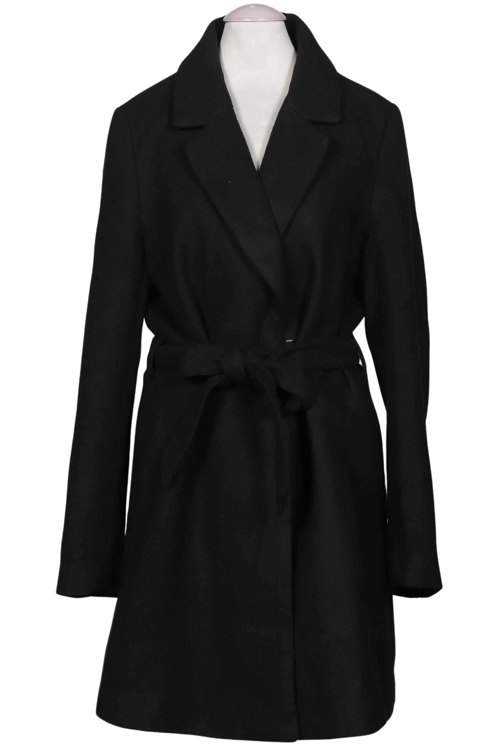 

H&M Damen Mantel, schwarz, Gr. 38