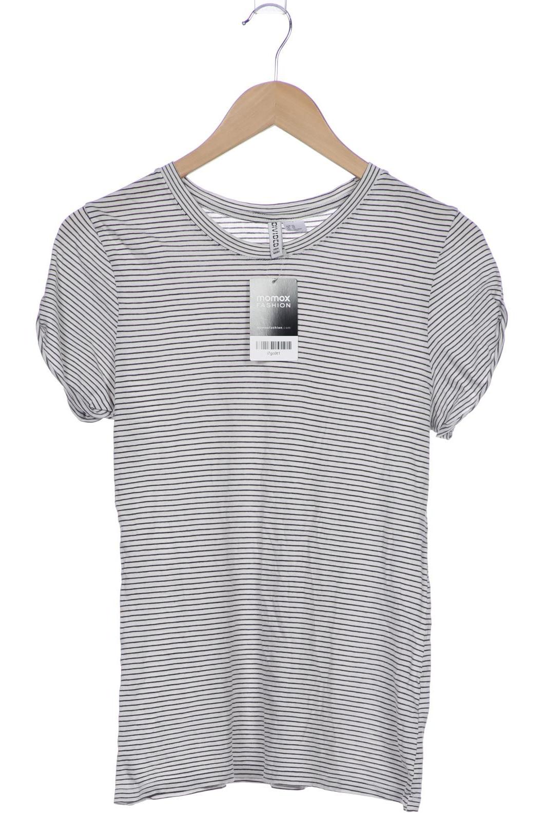 

H&M Damen T-Shirt, schwarz, Gr. 34